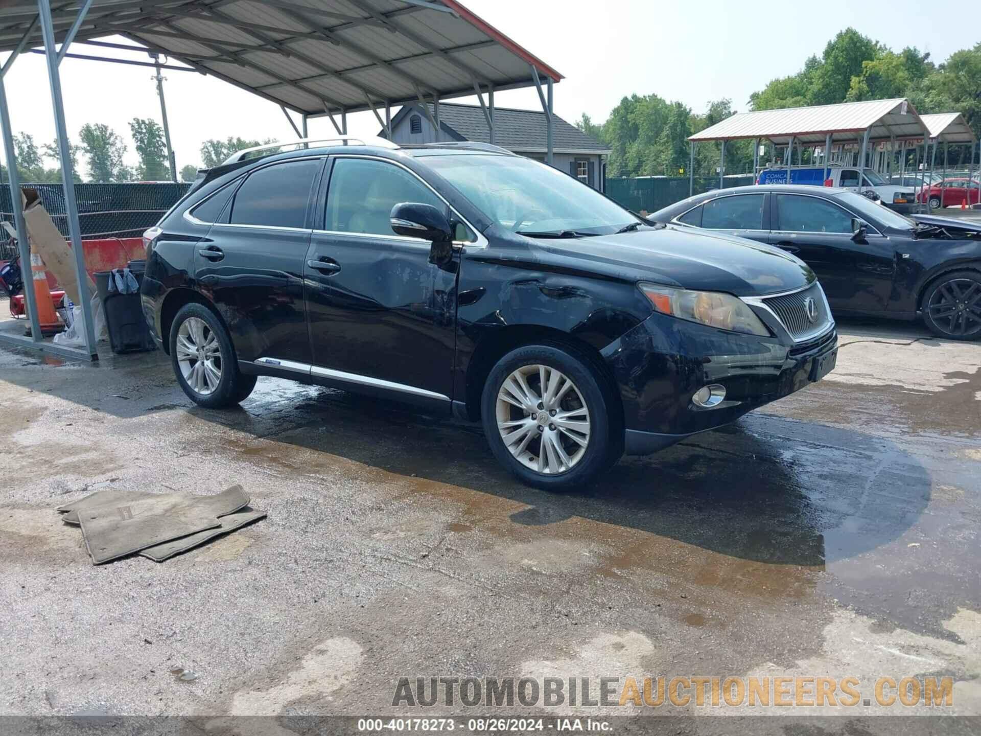 JTJBC1BA6B2417543 LEXUS RX 450H 2011