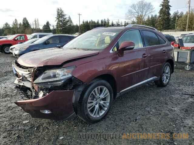 JTJBC1BA7D2450912 LEXUS RX450 2013