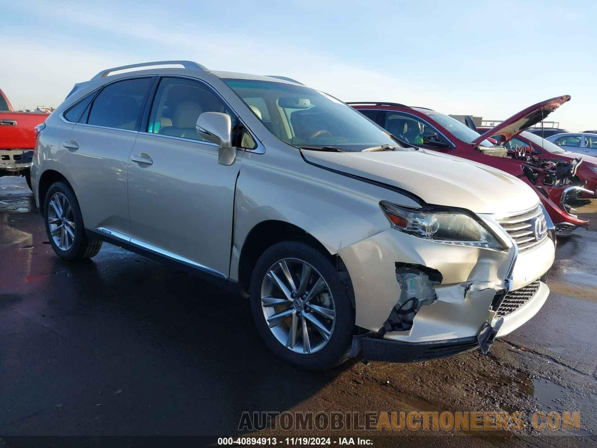 JTJBC1BA7E2067389 LEXUS RX 450H 2014