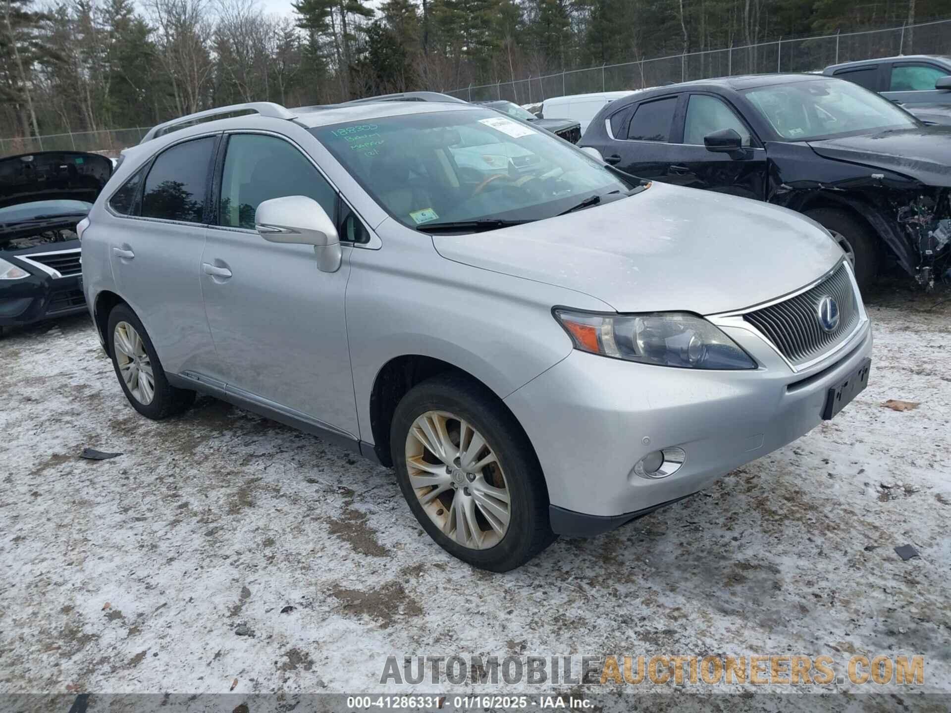 JTJBC1BA8B2418449 LEXUS RX 450H 2011