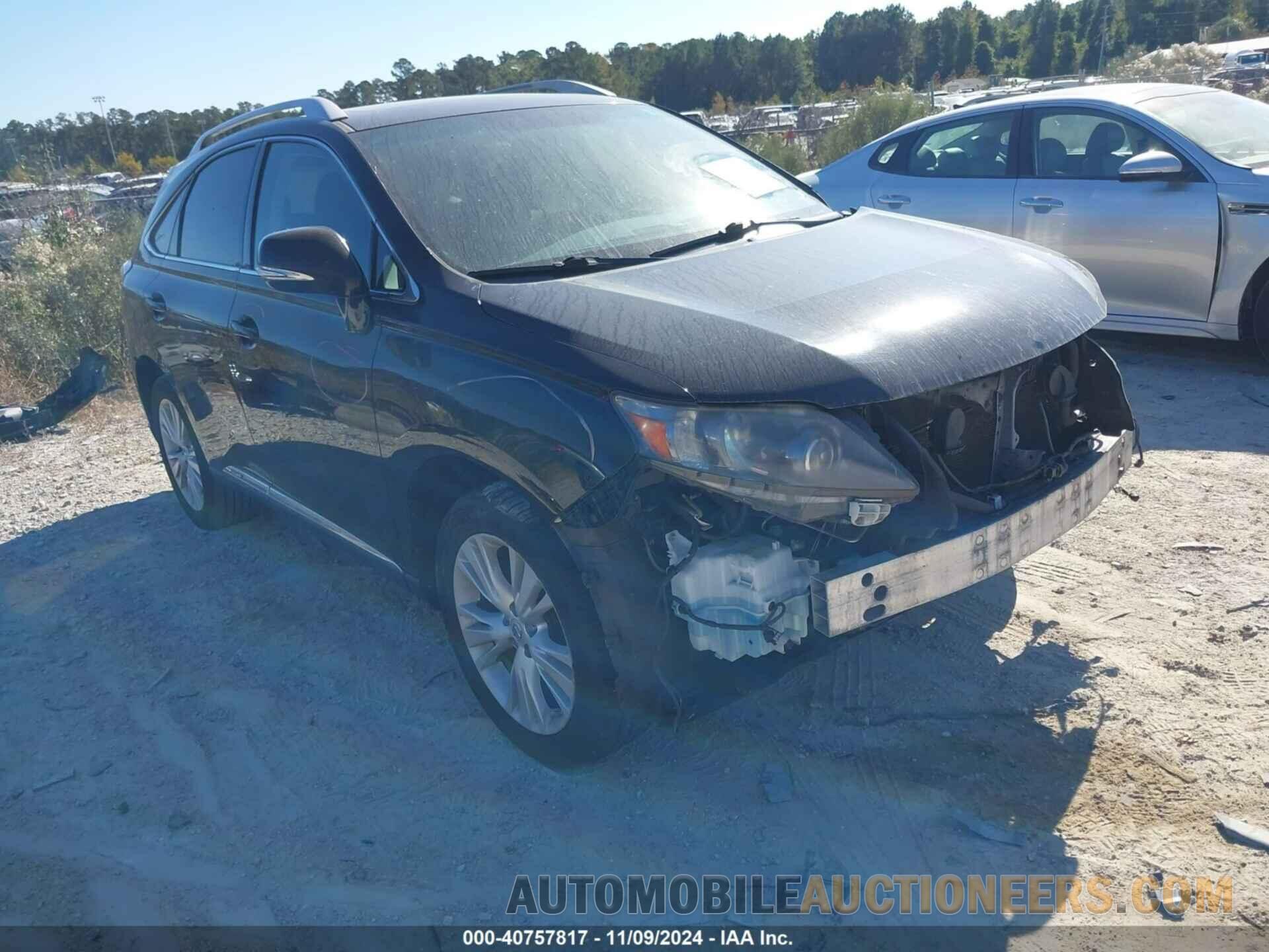 JTJBC1BA8B2418595 LEXUS RX 450H 2011