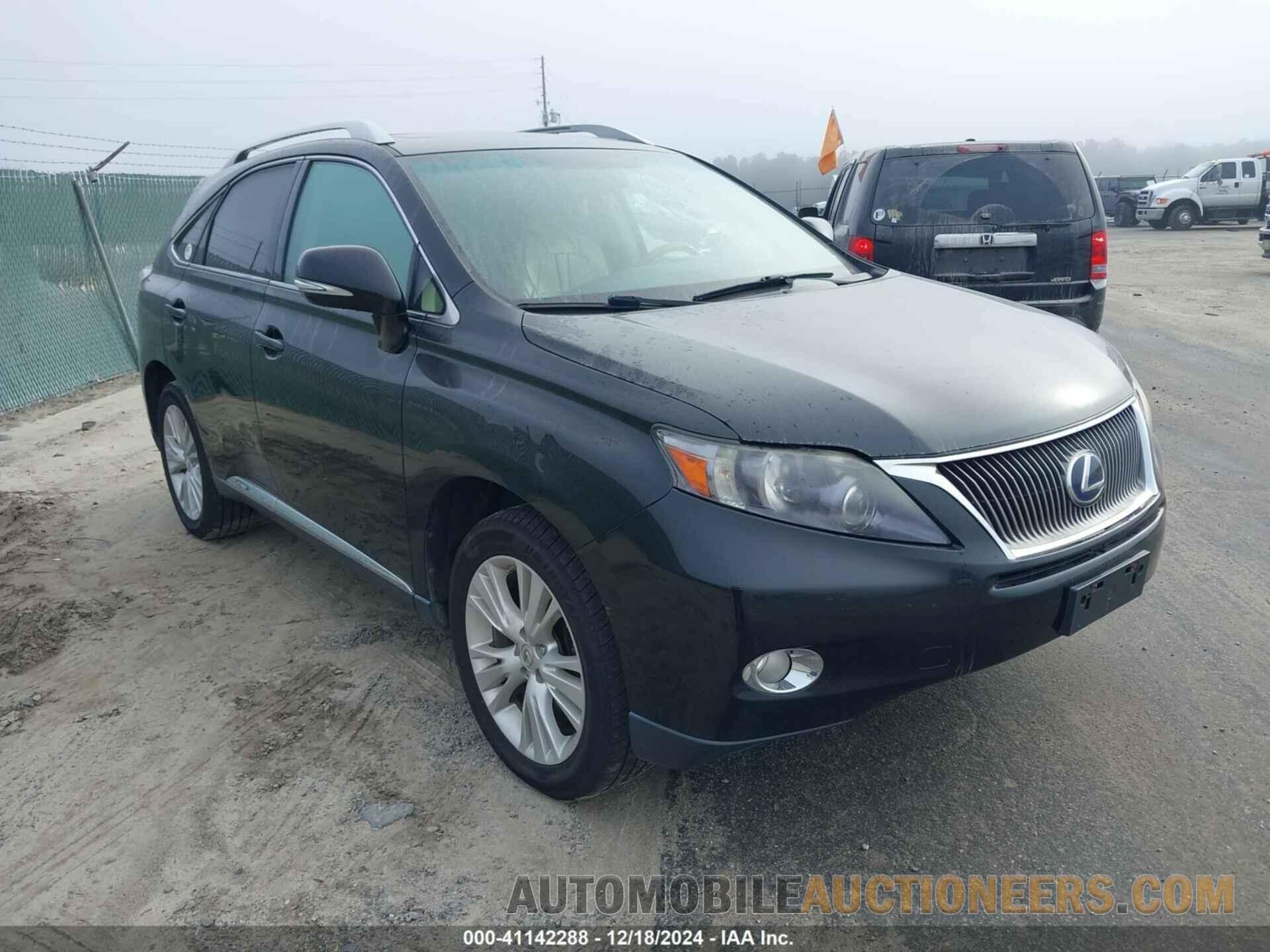 JTJBC1BAXB2035998 LEXUS RX 450H 2011