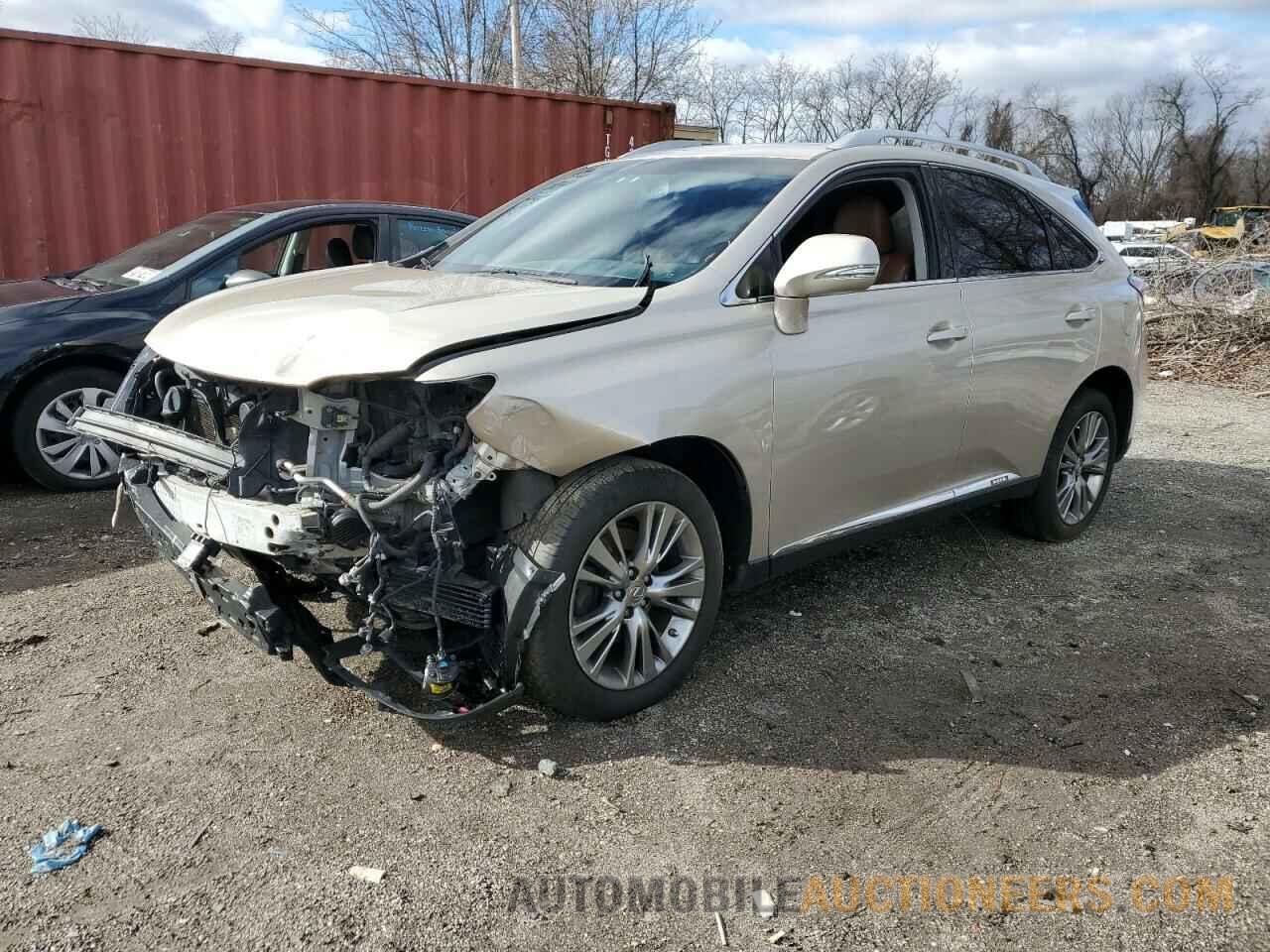 JTJBC1BAXD2440214 LEXUS RX450 2013