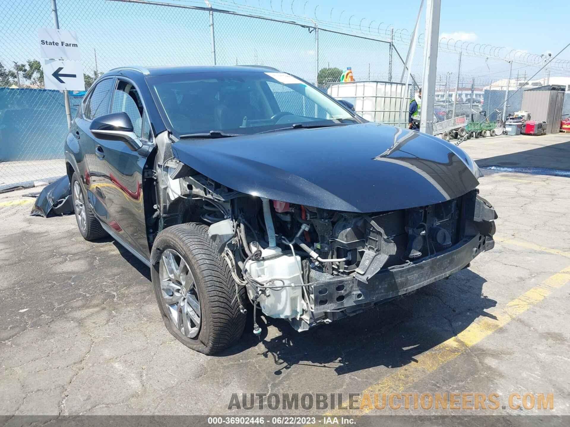 JTJBJRBZ0F2014576 LEXUS NX 300H 2015