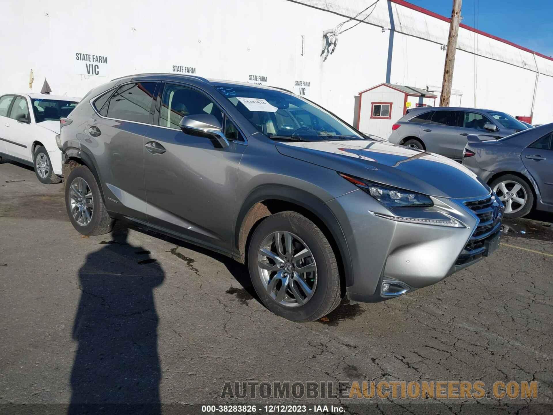 JTJBJRBZ1F2016143 LEXUS NX 300H 2015