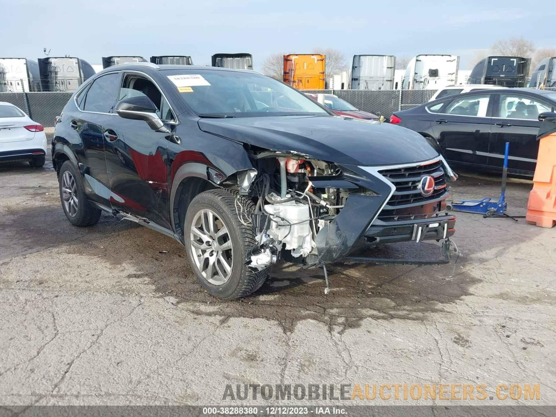 JTJBJRBZ1G2033896 LEXUS NX 300H 2016