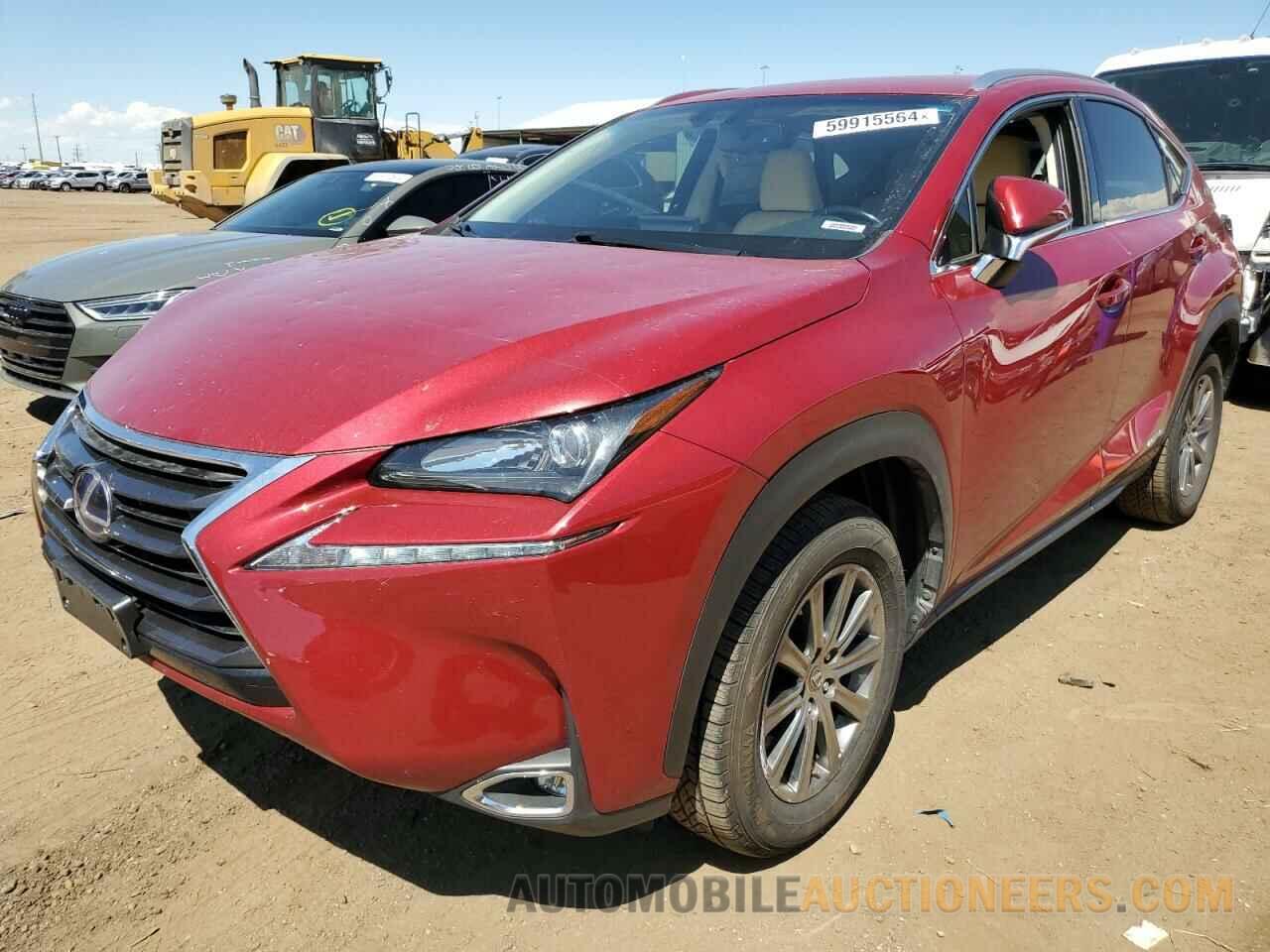 JTJBJRBZ1H2069640 LEXUS NX 2017