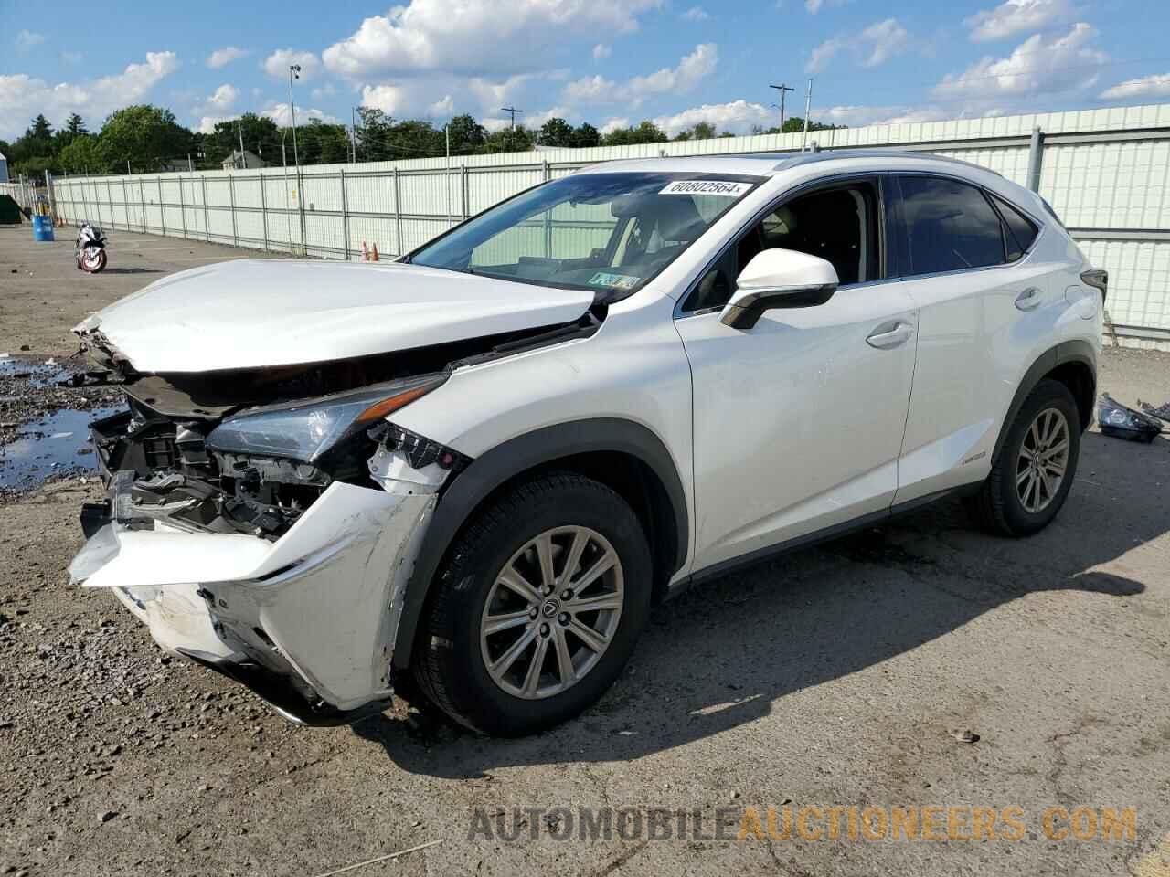 JTJBJRBZ1K2103275 LEXUS NX 2019