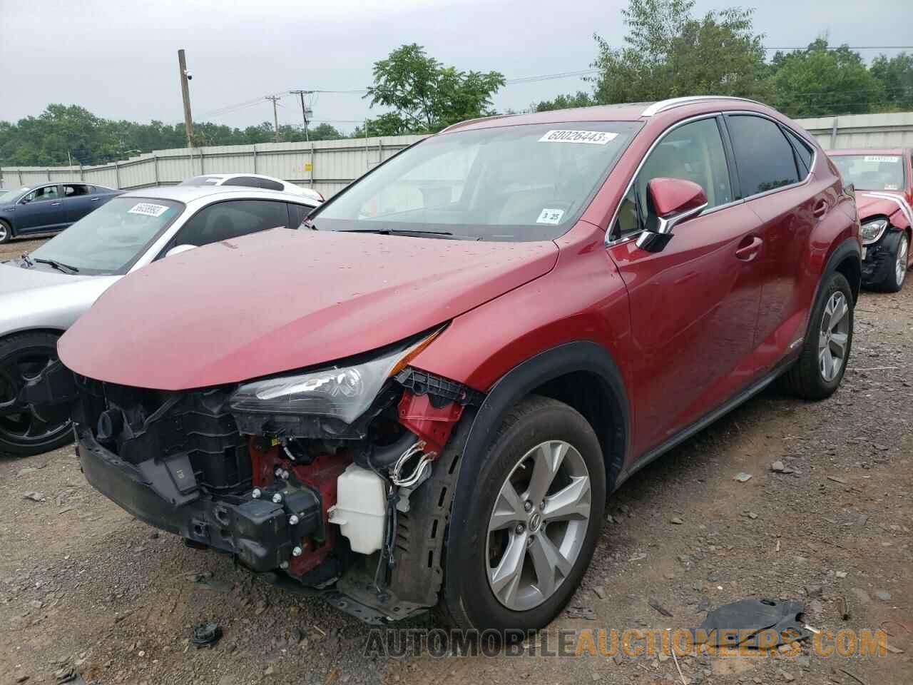 JTJBJRBZ2H2061689 LEXUS NX 2017