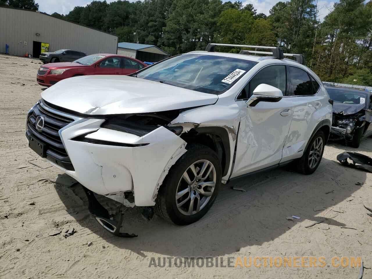 JTJBJRBZ3F2008741 LEXUS NX 2015