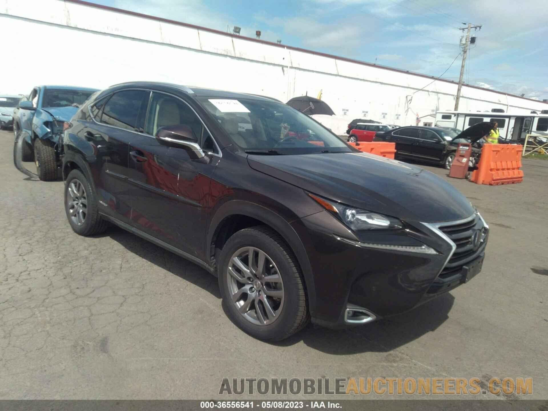 JTJBJRBZ3F2019299 LEXUS NX 300H 2015