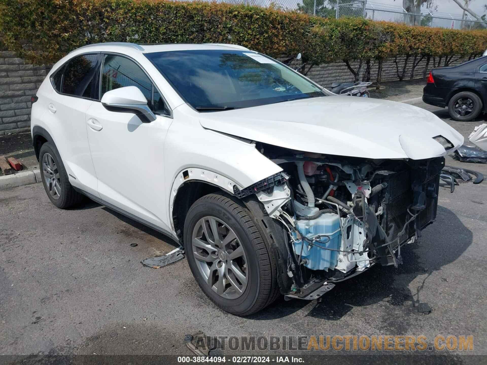 JTJBJRBZ3G2032992 LEXUS NX 300H 2016