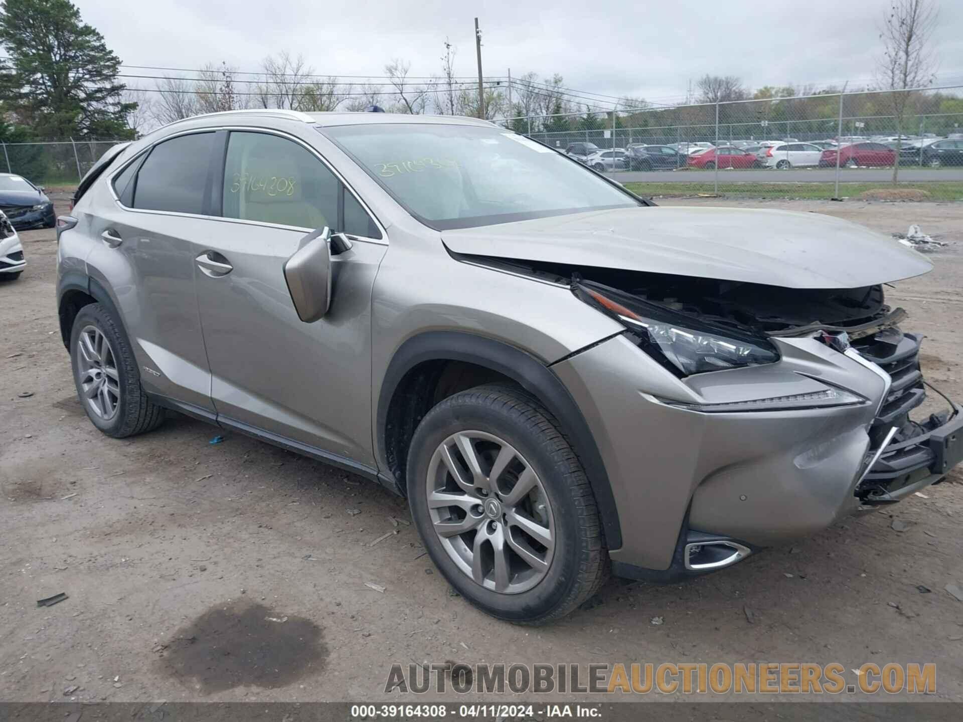 JTJBJRBZ5F2010037 LEXUS NX 300H 2015