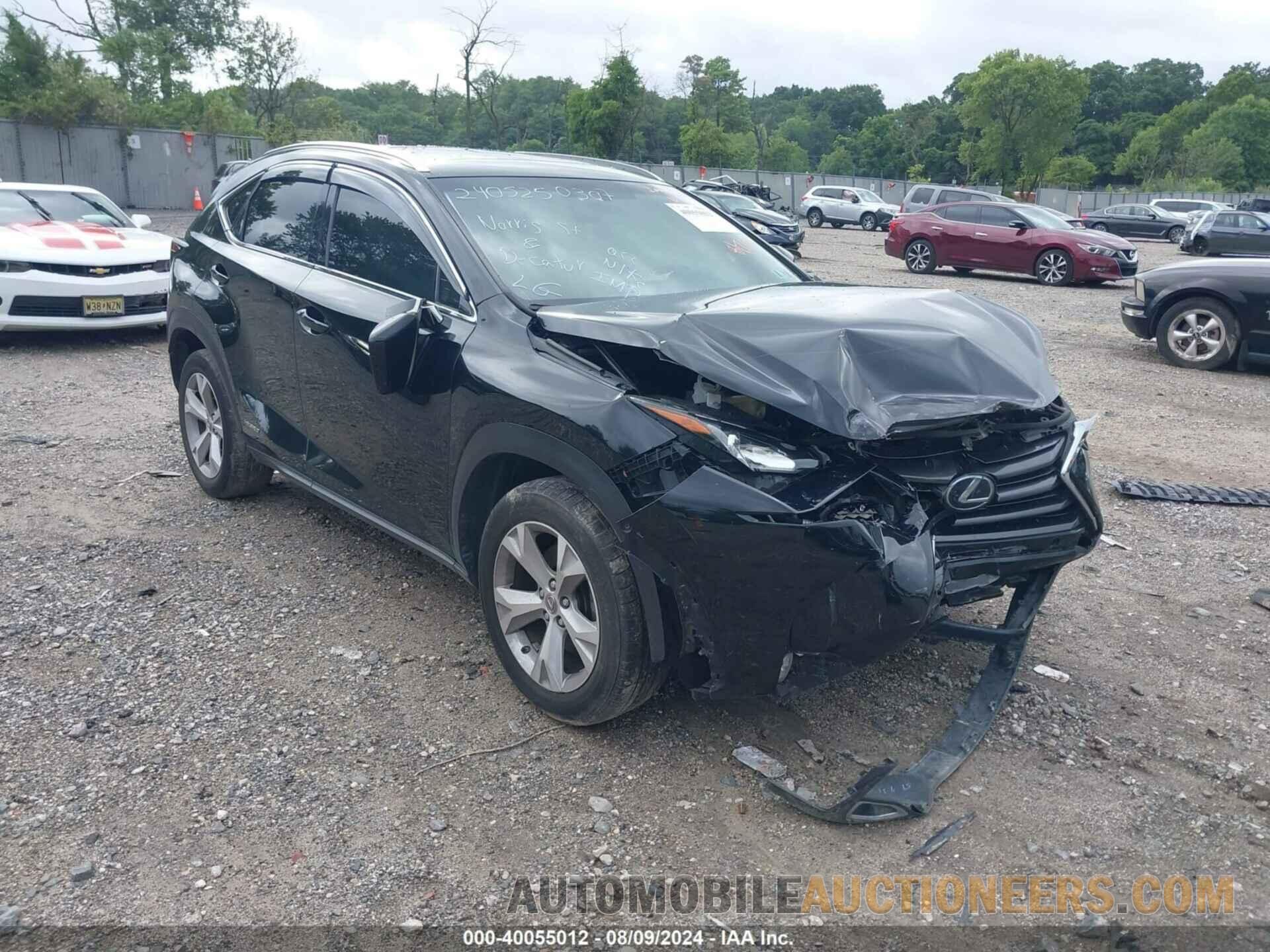 JTJBJRBZ5H2073691 LEXUS NX 300H 2017