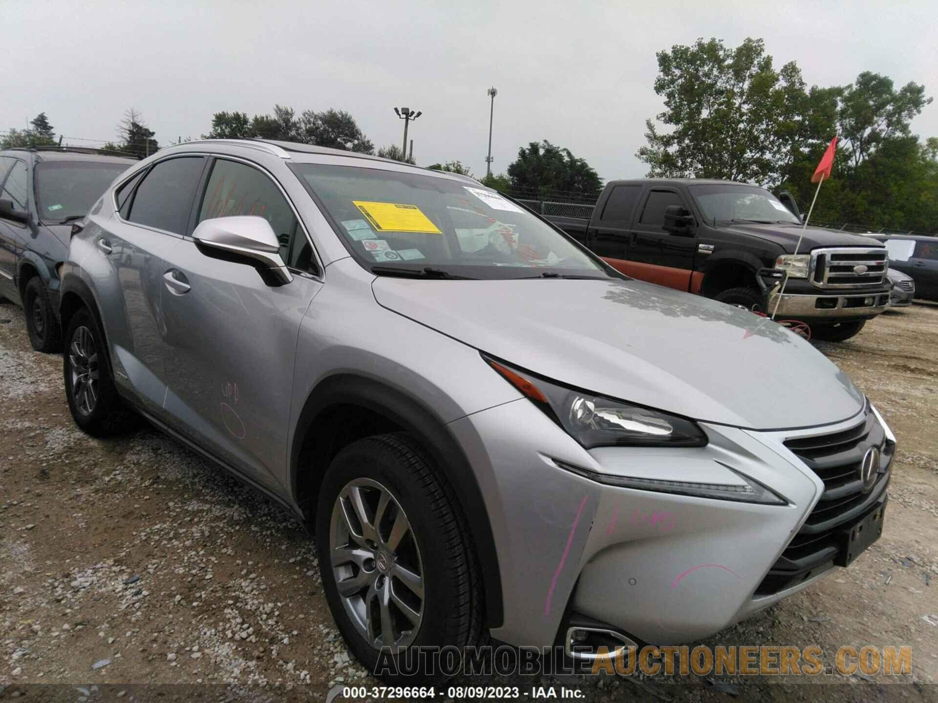 JTJBJRBZ6F2017076 LEXUS NX 300H 2015