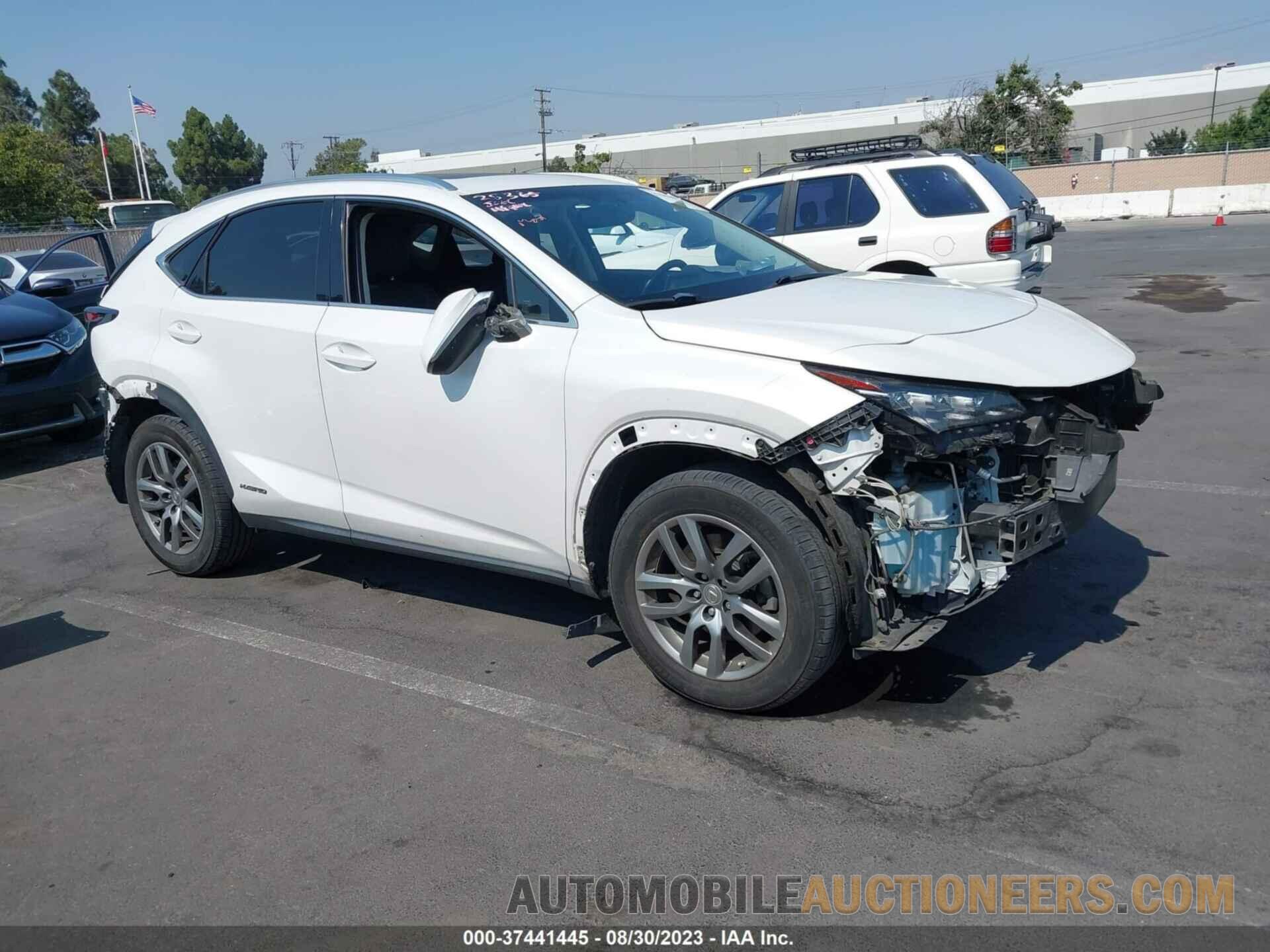 JTJBJRBZ6F2021452 LEXUS NX 300H 2015