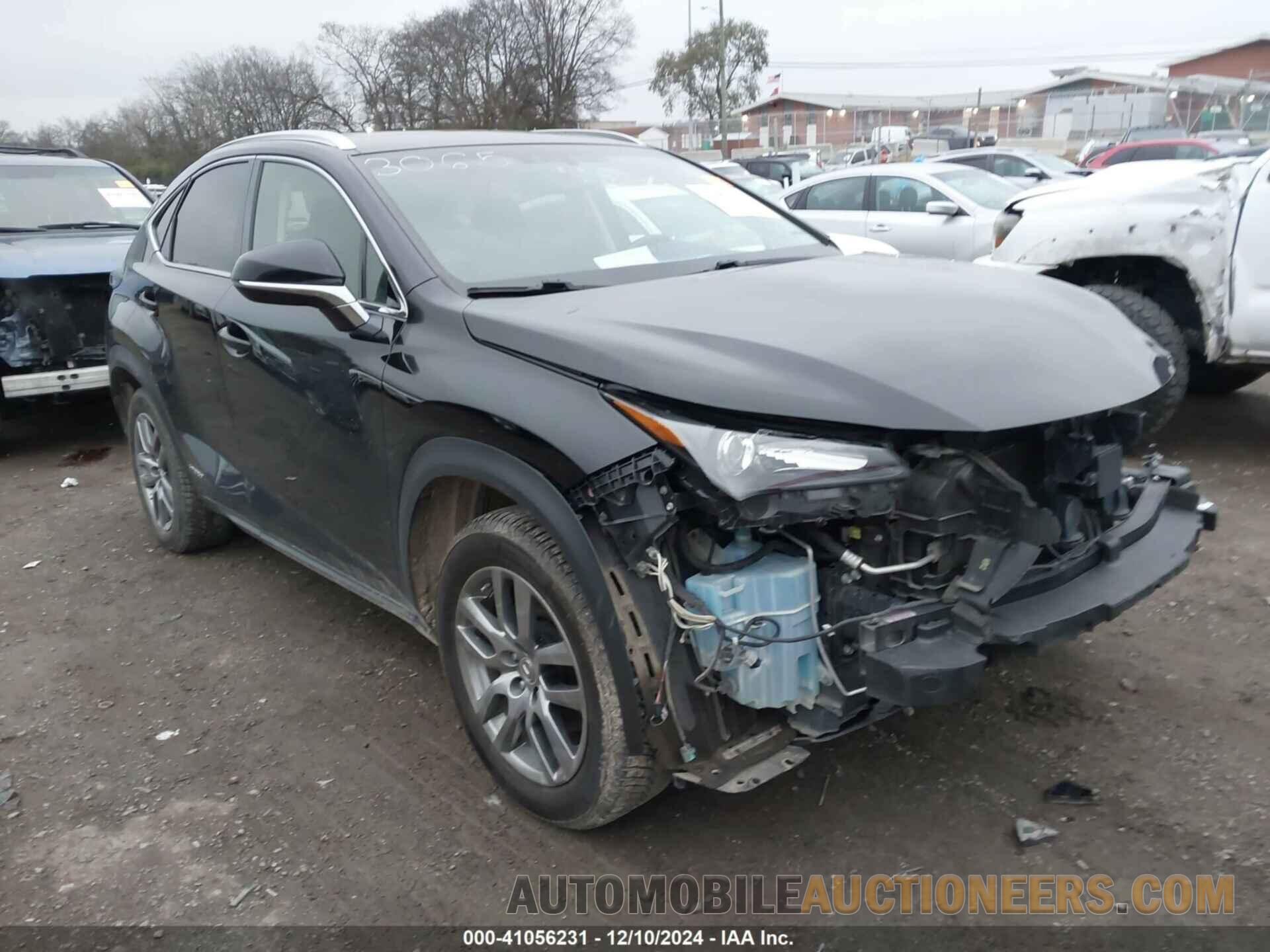 JTJBJRBZ7F2018320 LEXUS NX 300H 2015