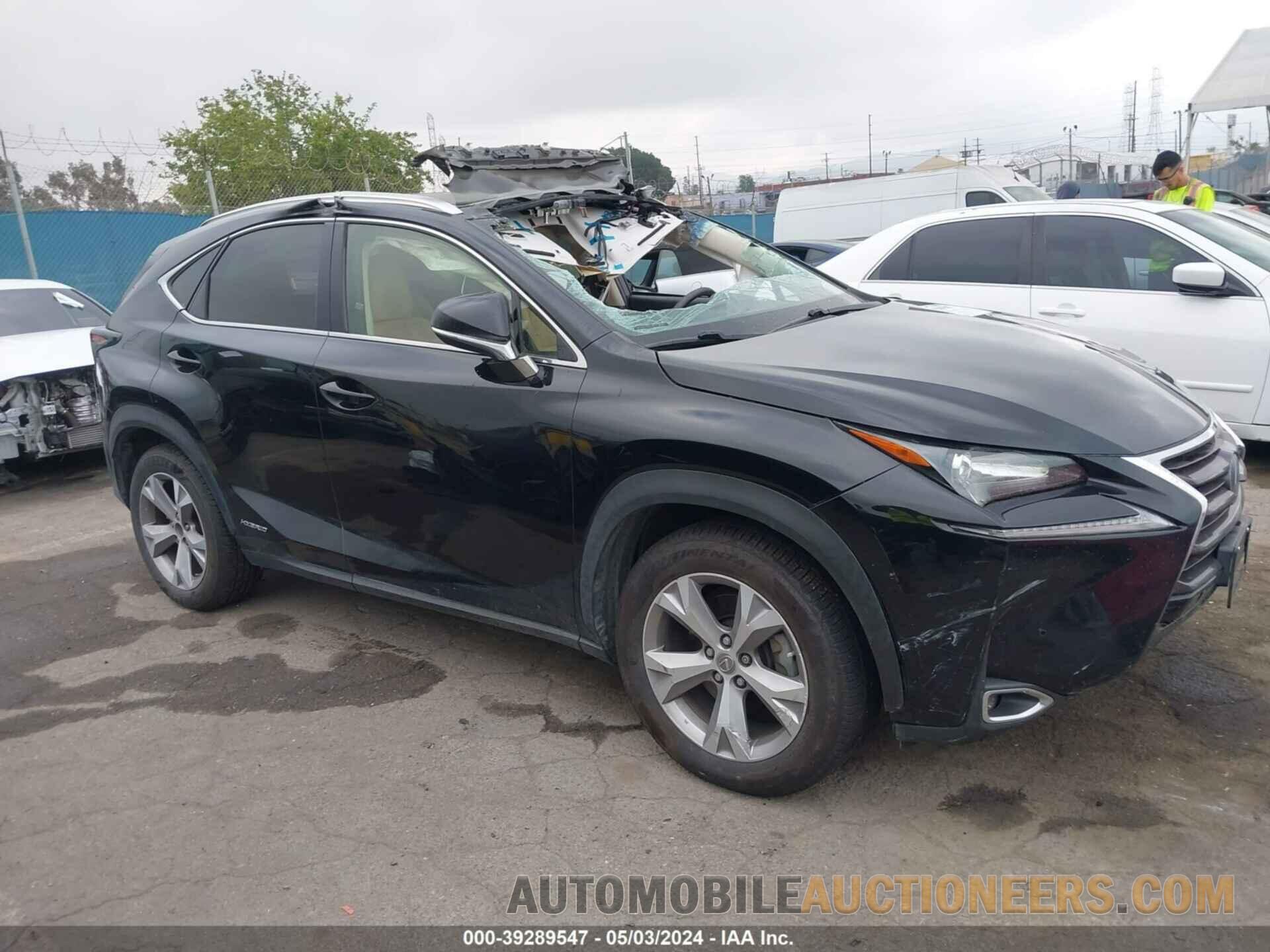 JTJBJRBZ7H2053751 LEXUS NX 300H 2017