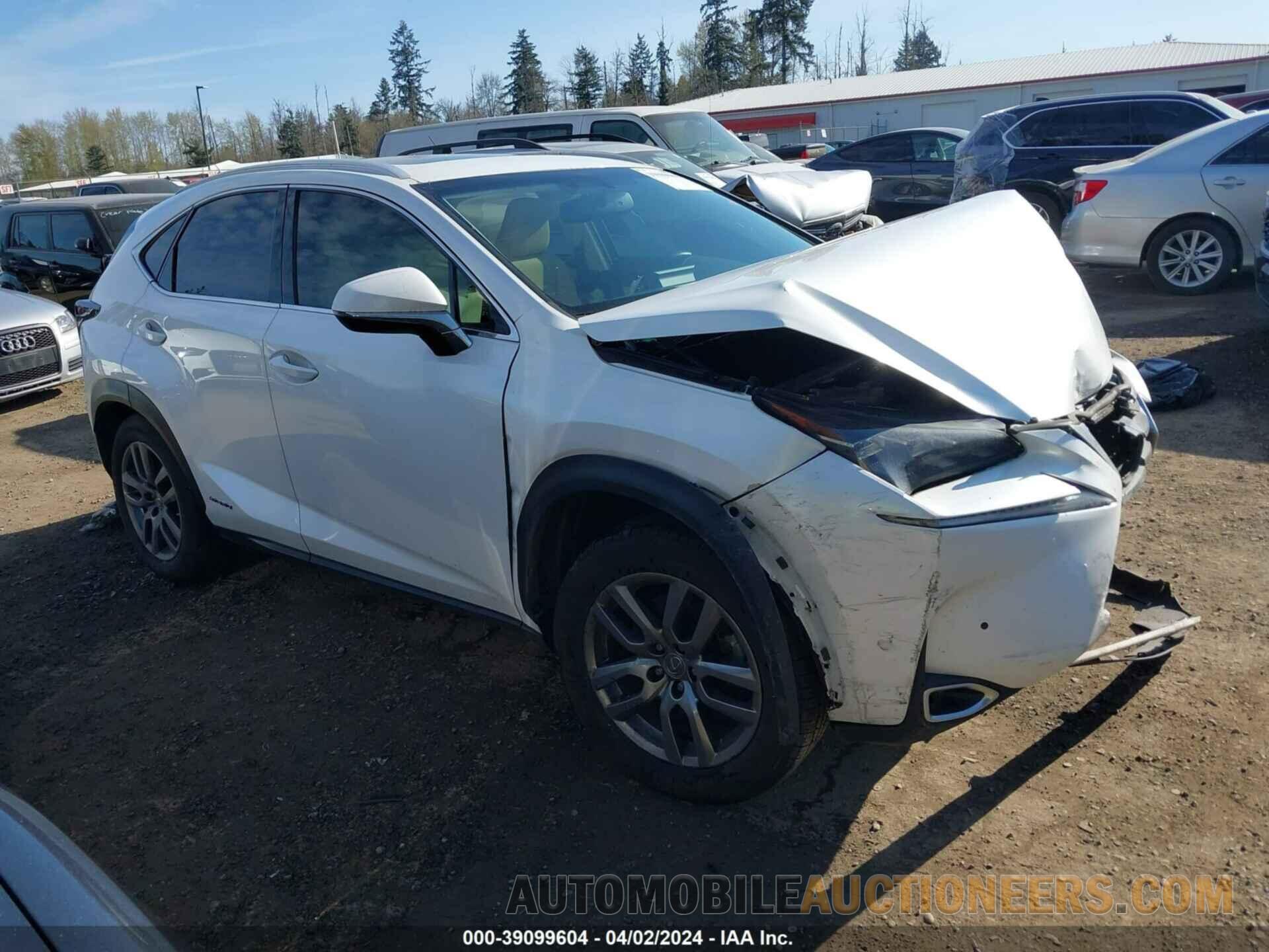 JTJBJRBZXG2033041 LEXUS NX 300H 2016