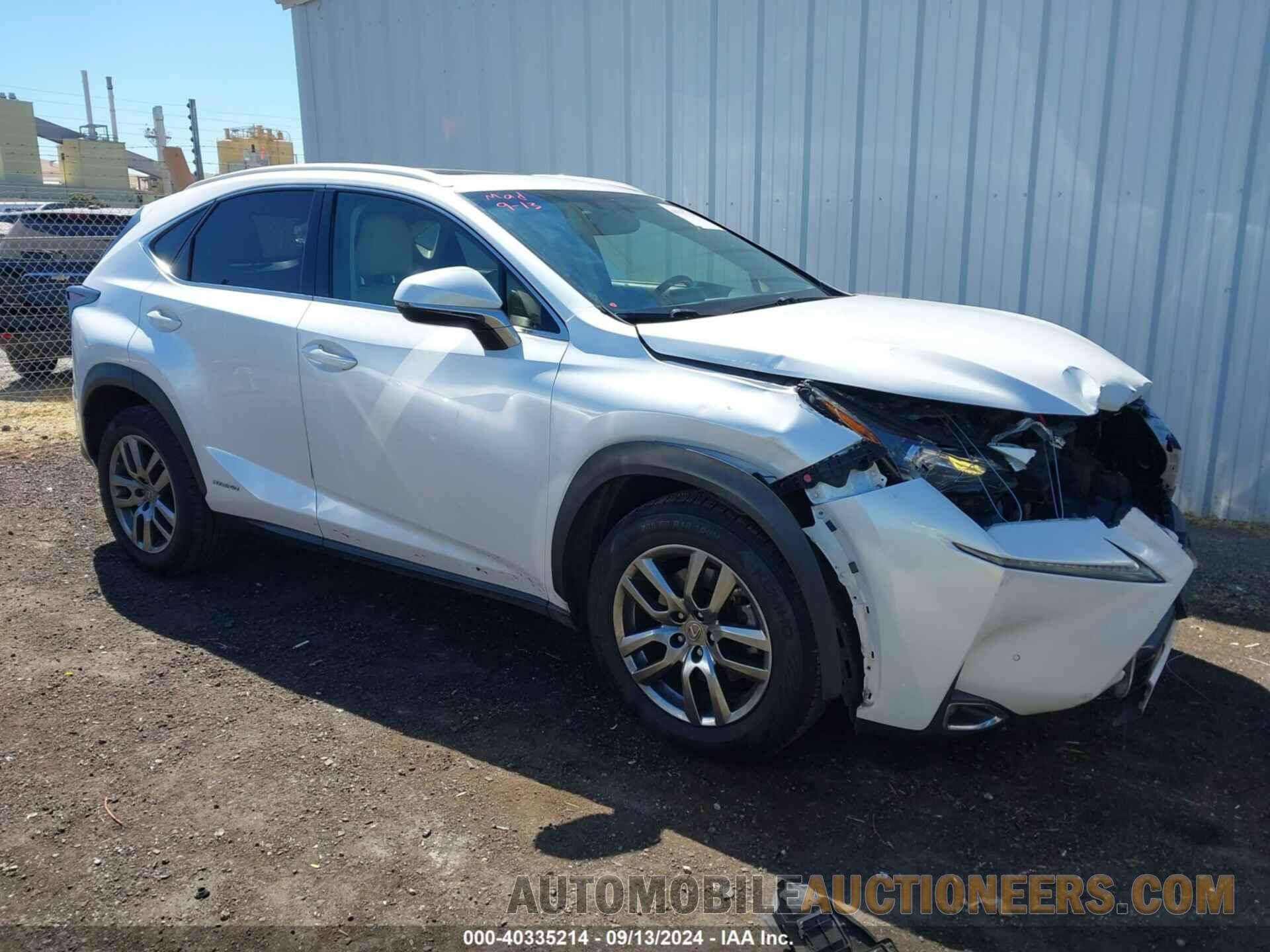 JTJBJRBZXG2048879 LEXUS NX 300H 2016