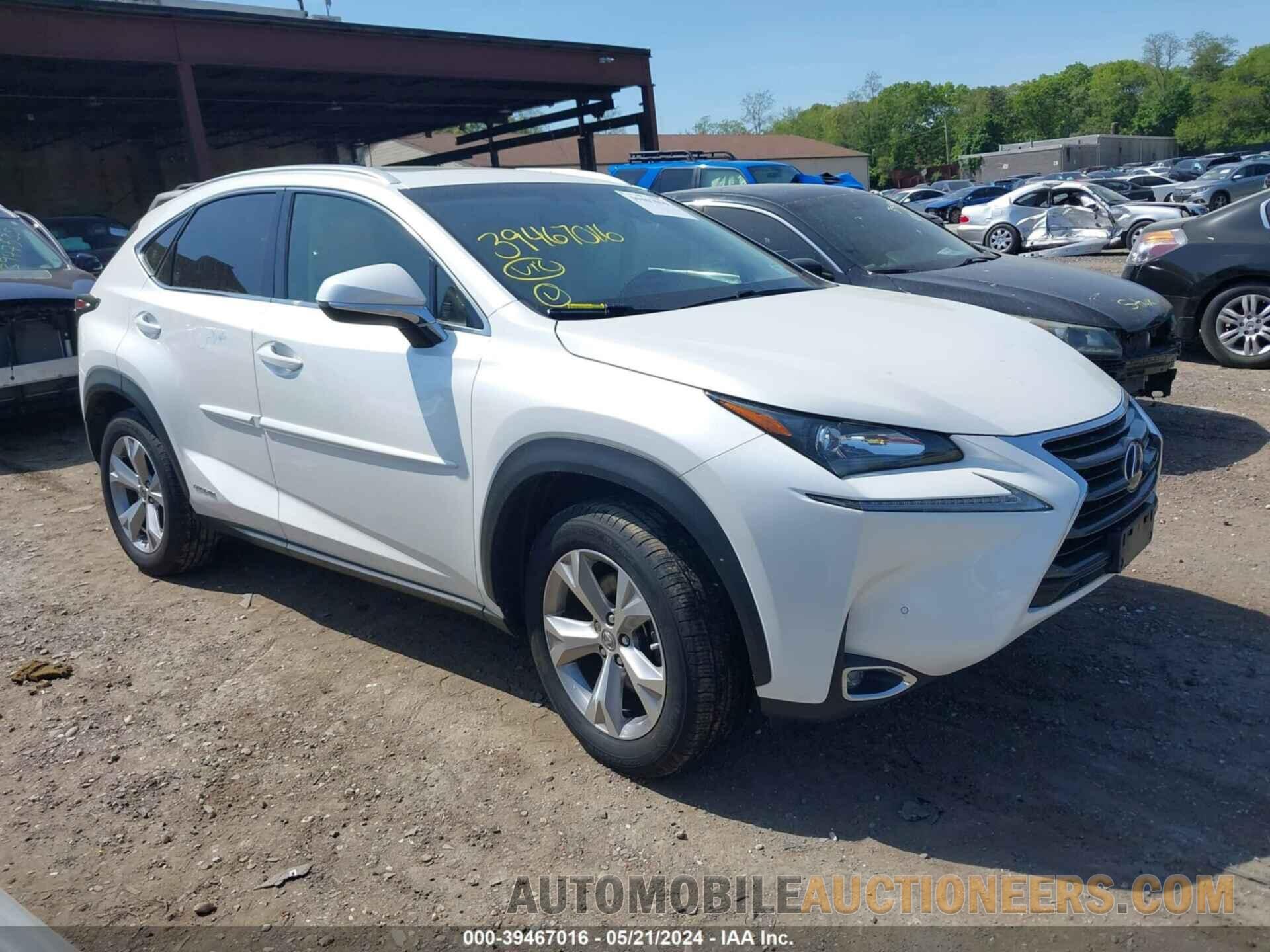 JTJBJRBZXH2059849 LEXUS NX 300H 2017