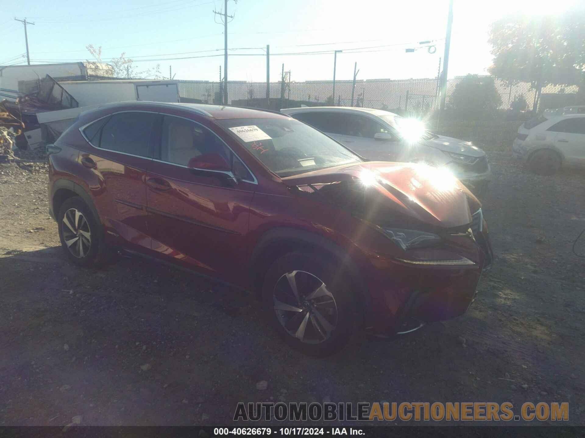 JTJBJRBZXK2110922 LEXUS NX 300H 2019