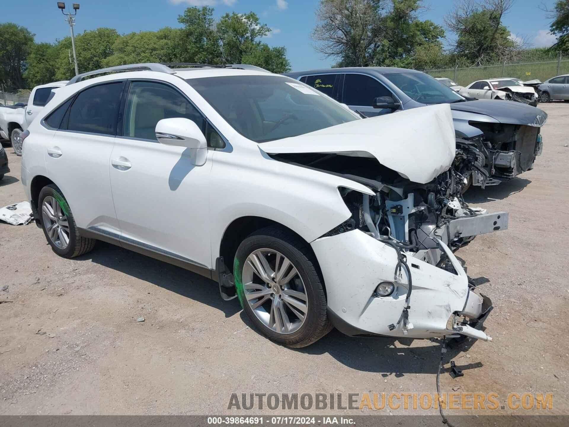 JTJBK1BA0F2482235 LEXUS RX 350 2015