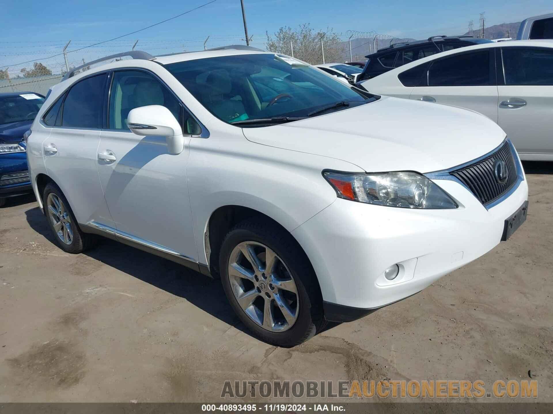 JTJBK1BA1B2013388 LEXUS RX 350 2011