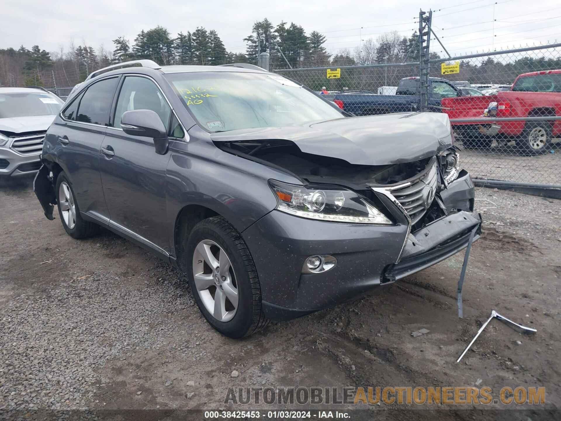 JTJBK1BA1F2483460 LEXUS RX 350 2015