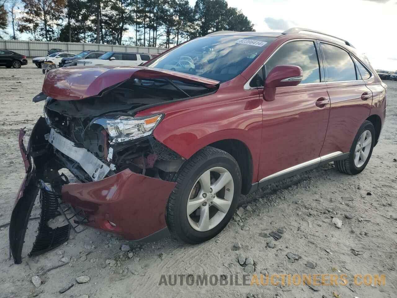 JTJBK1BA2C2446817 LEXUS RX350 2012