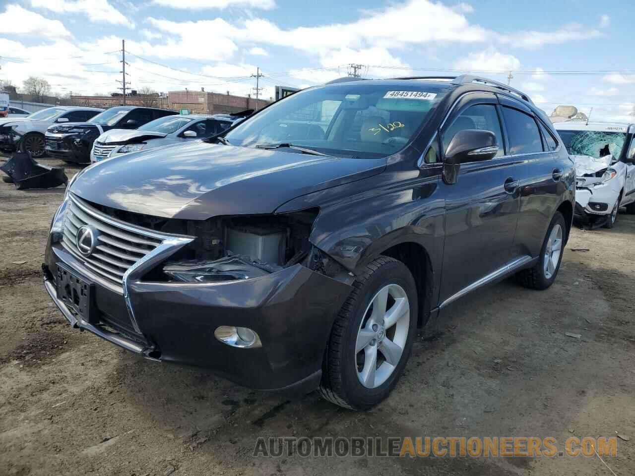 JTJBK1BA2F2468322 LEXUS RX350 2015