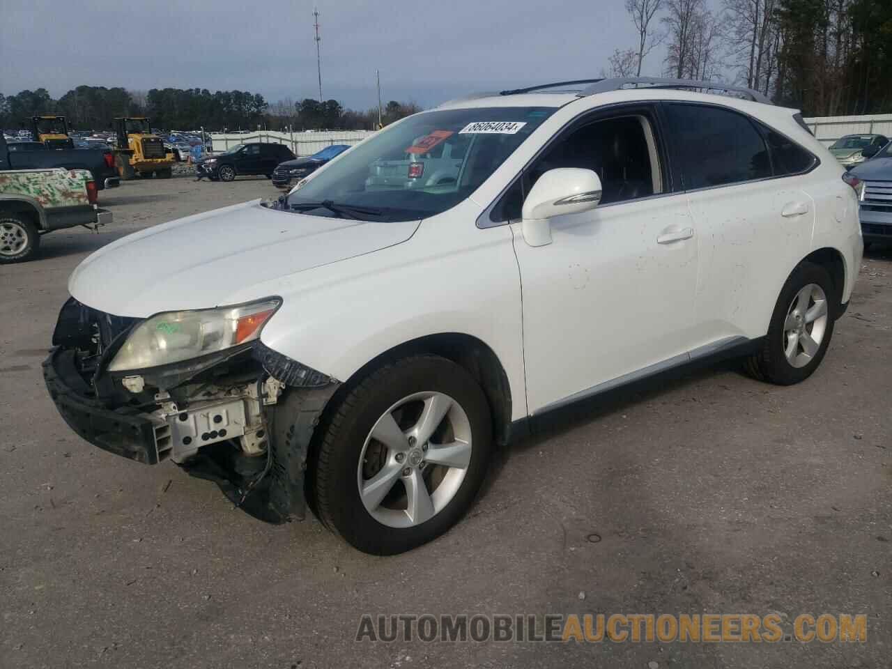 JTJBK1BA3C2446714 LEXUS RX350 2012