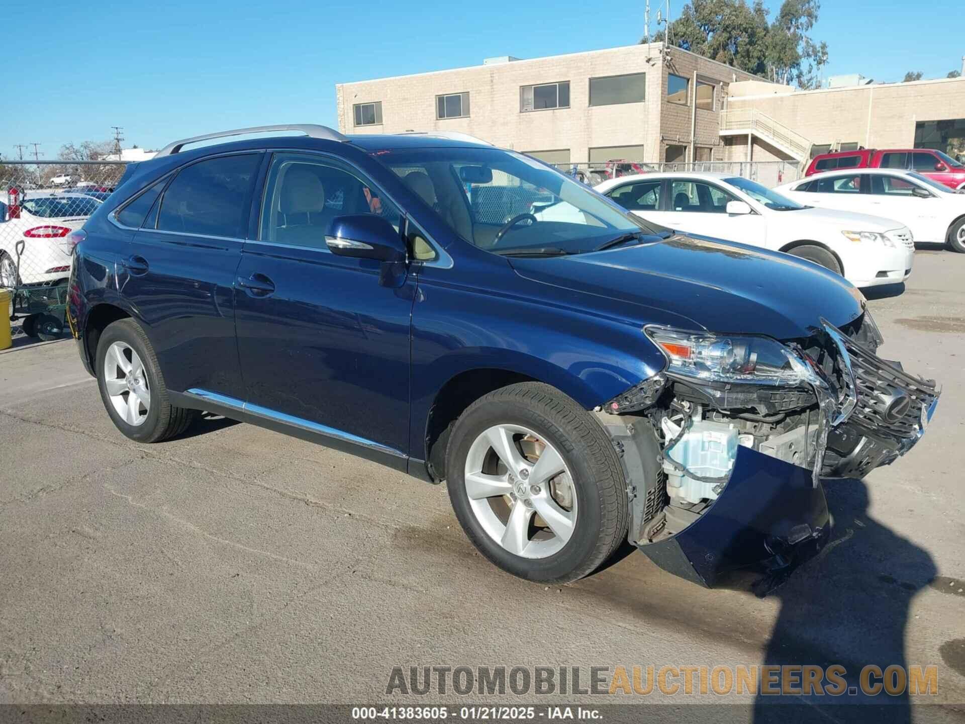 JTJBK1BA4E2037558 LEXUS RX 350 2014