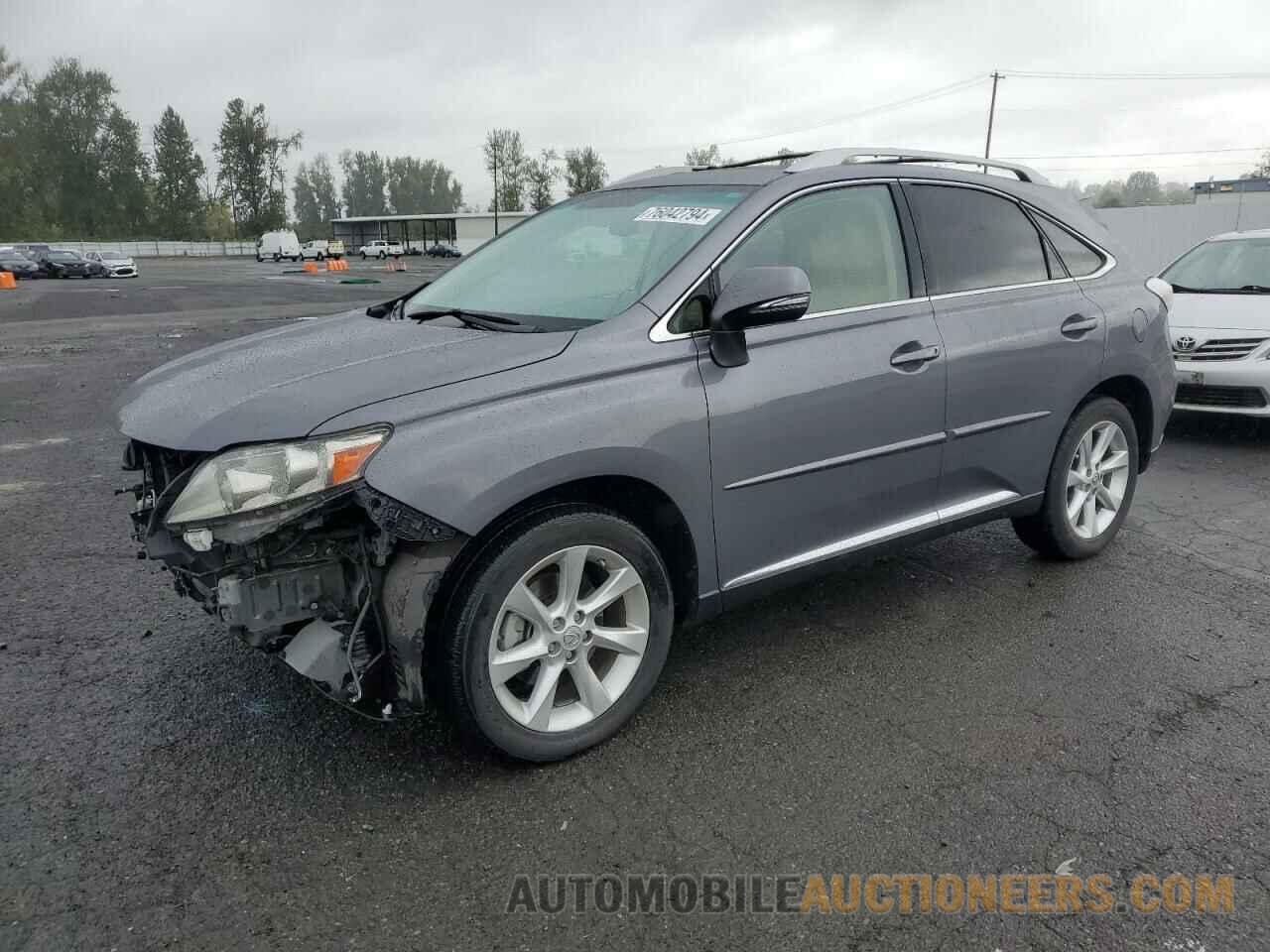 JTJBK1BA6C2443077 LEXUS RX350 2012