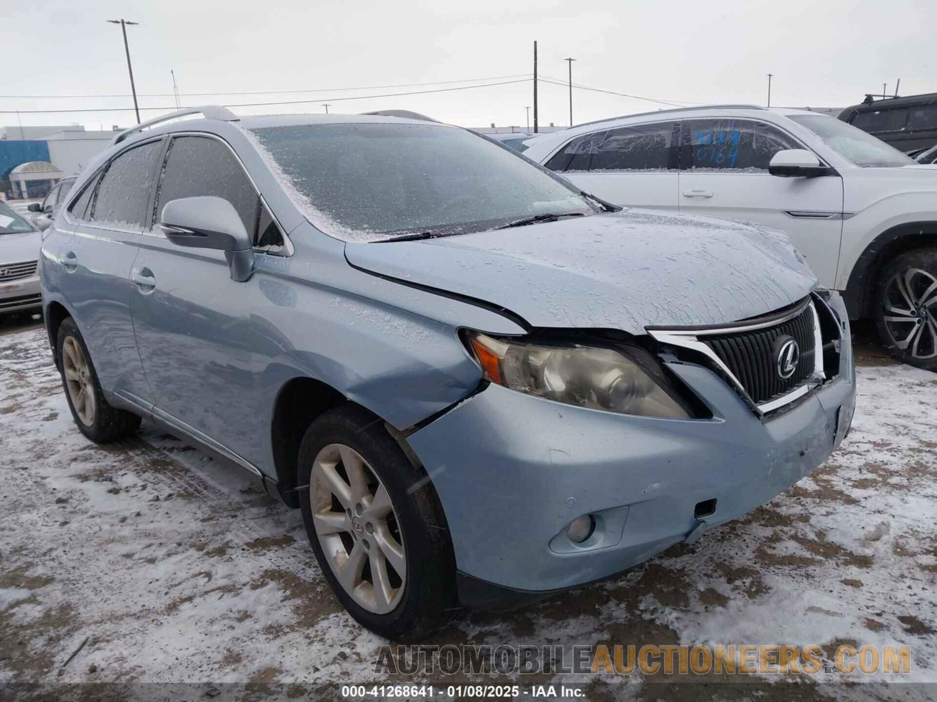 JTJBK1BA8B2437859 LEXUS RX 350 2011