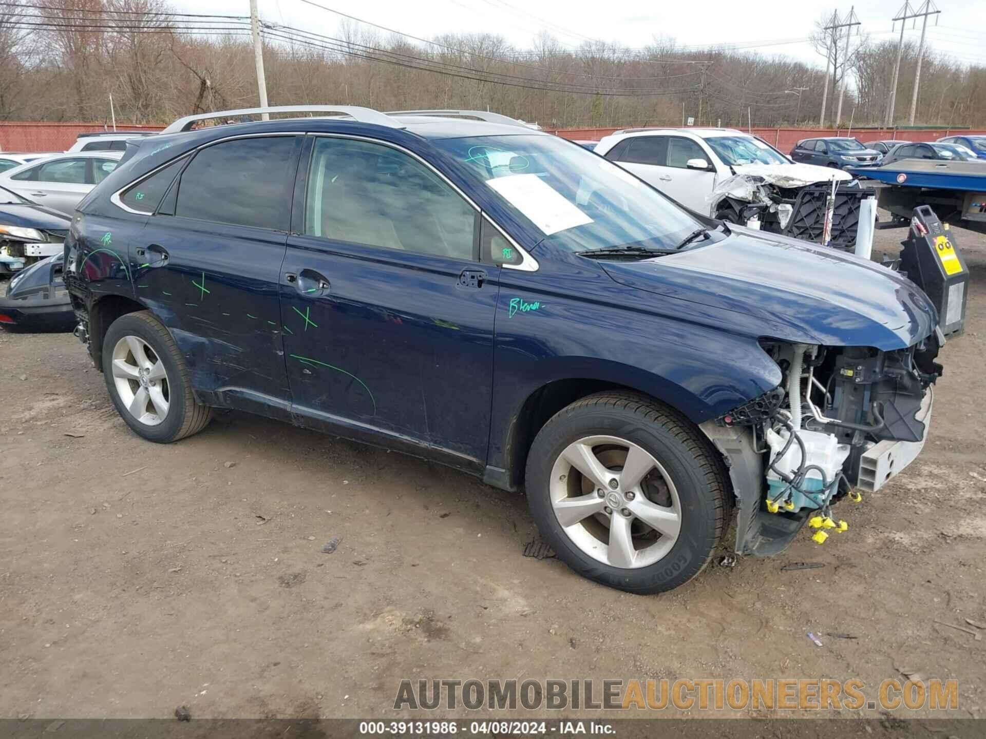 JTJBK1BA8F2477624 LEXUS RX 350 2015