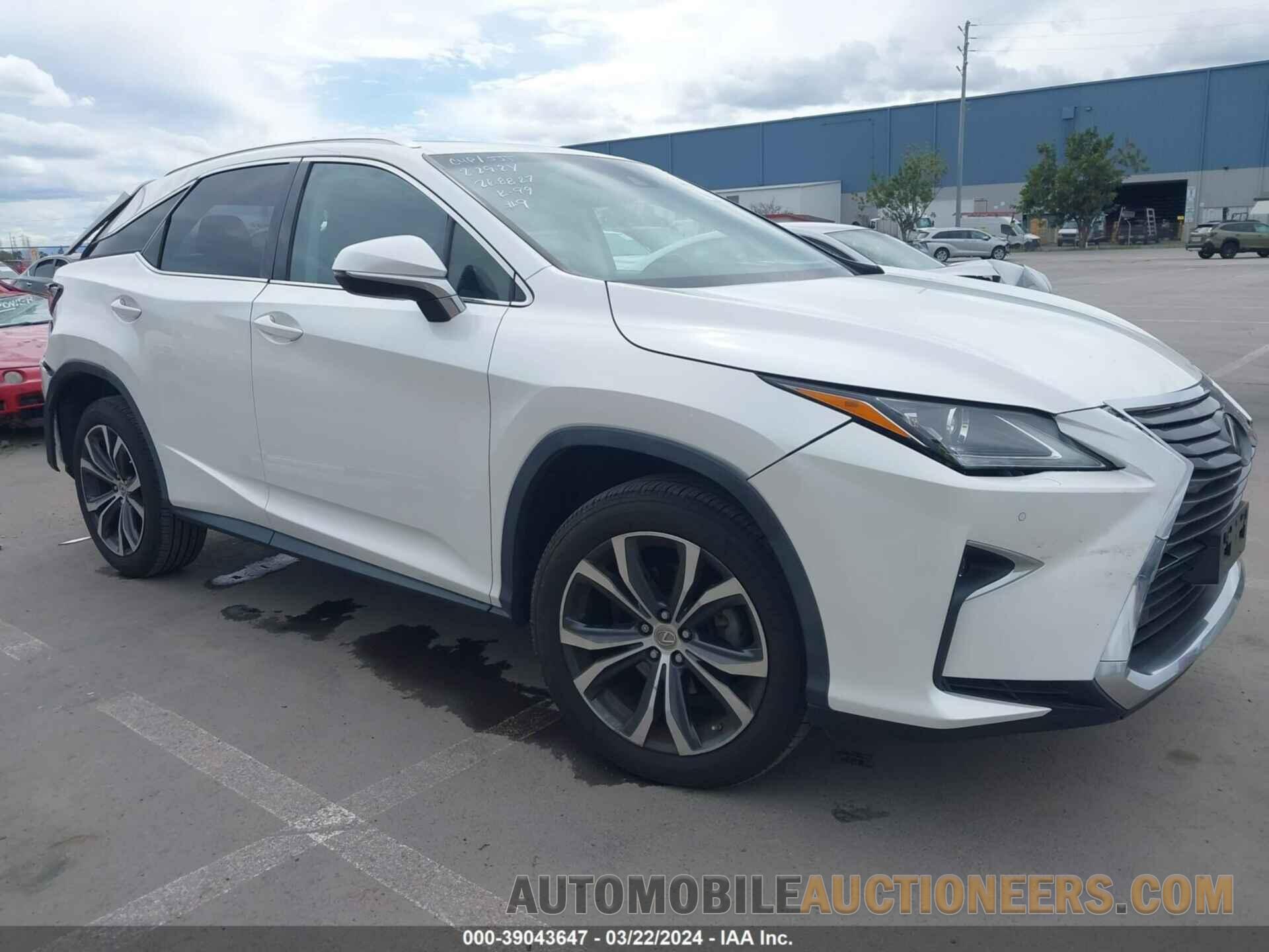 JTJBZMCA0H2028856 LEXUS RX 350 2017