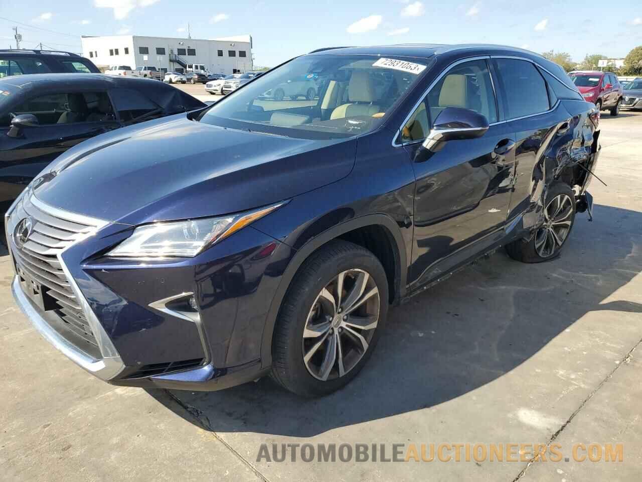 JTJBZMCA3G2003156 LEXUS RX350 2016