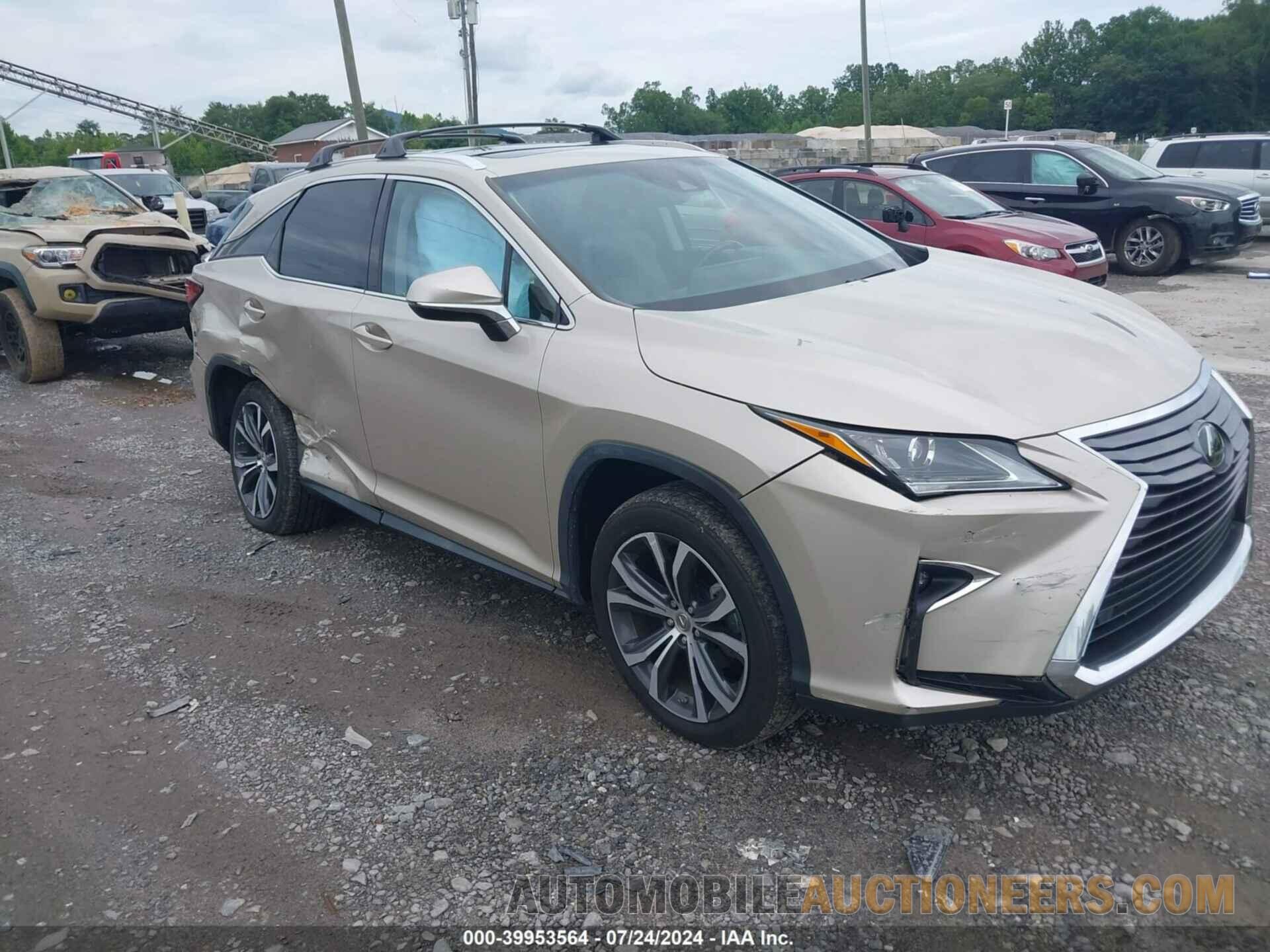 JTJBZMCA6G2010540 LEXUS RX 350 2016