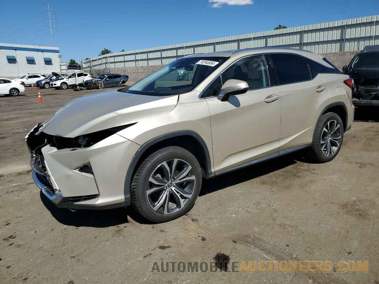 JTJBZMCA9J2032992 LEXUS RX350 2018