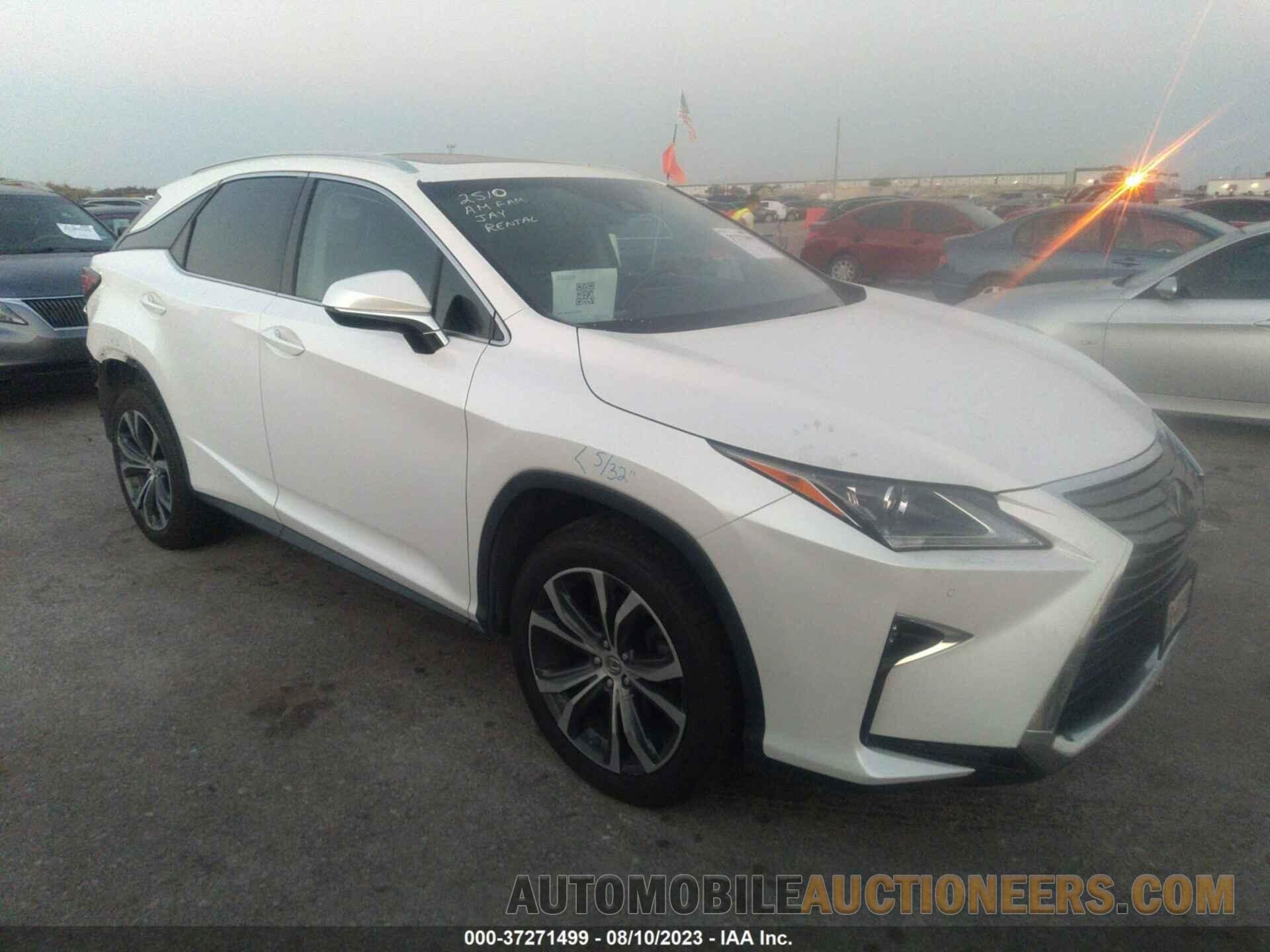 JTJBZMCAXH2016276 LEXUS RX 2017