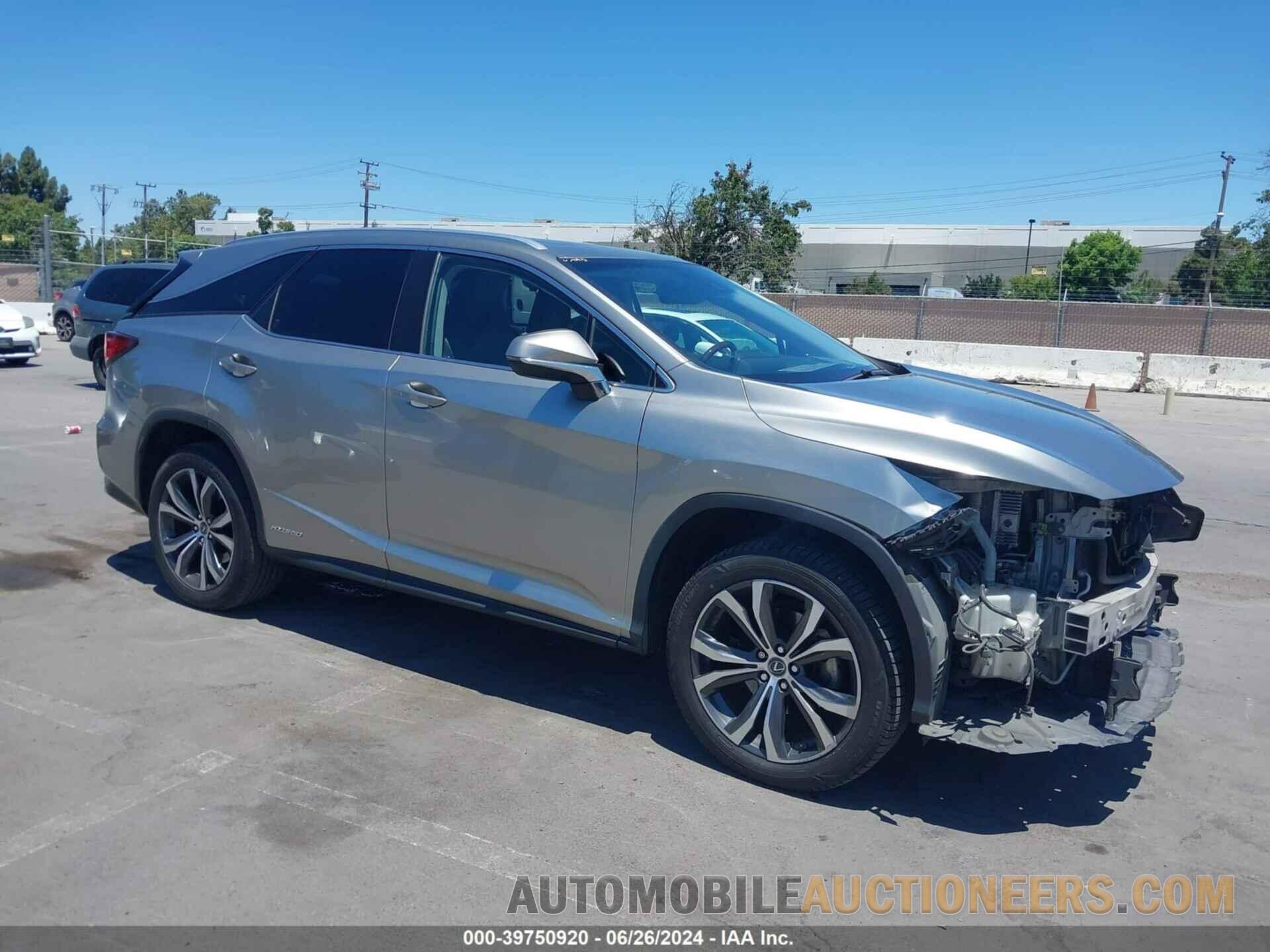 JTJDGKCA4J2002253 LEXUS RX 450HL 2018