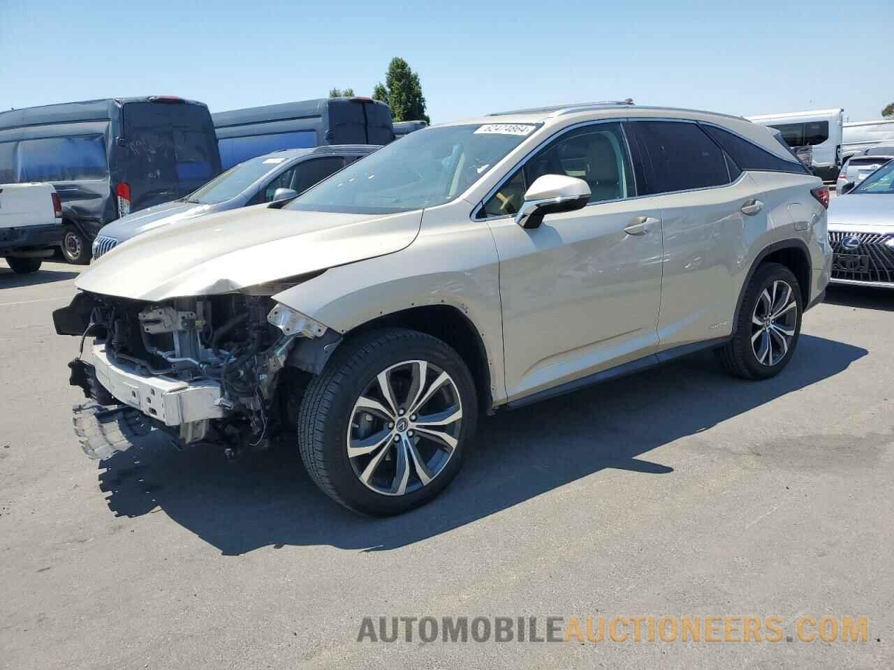 JTJDGKCA4K2007096 LEXUS RX450 2019