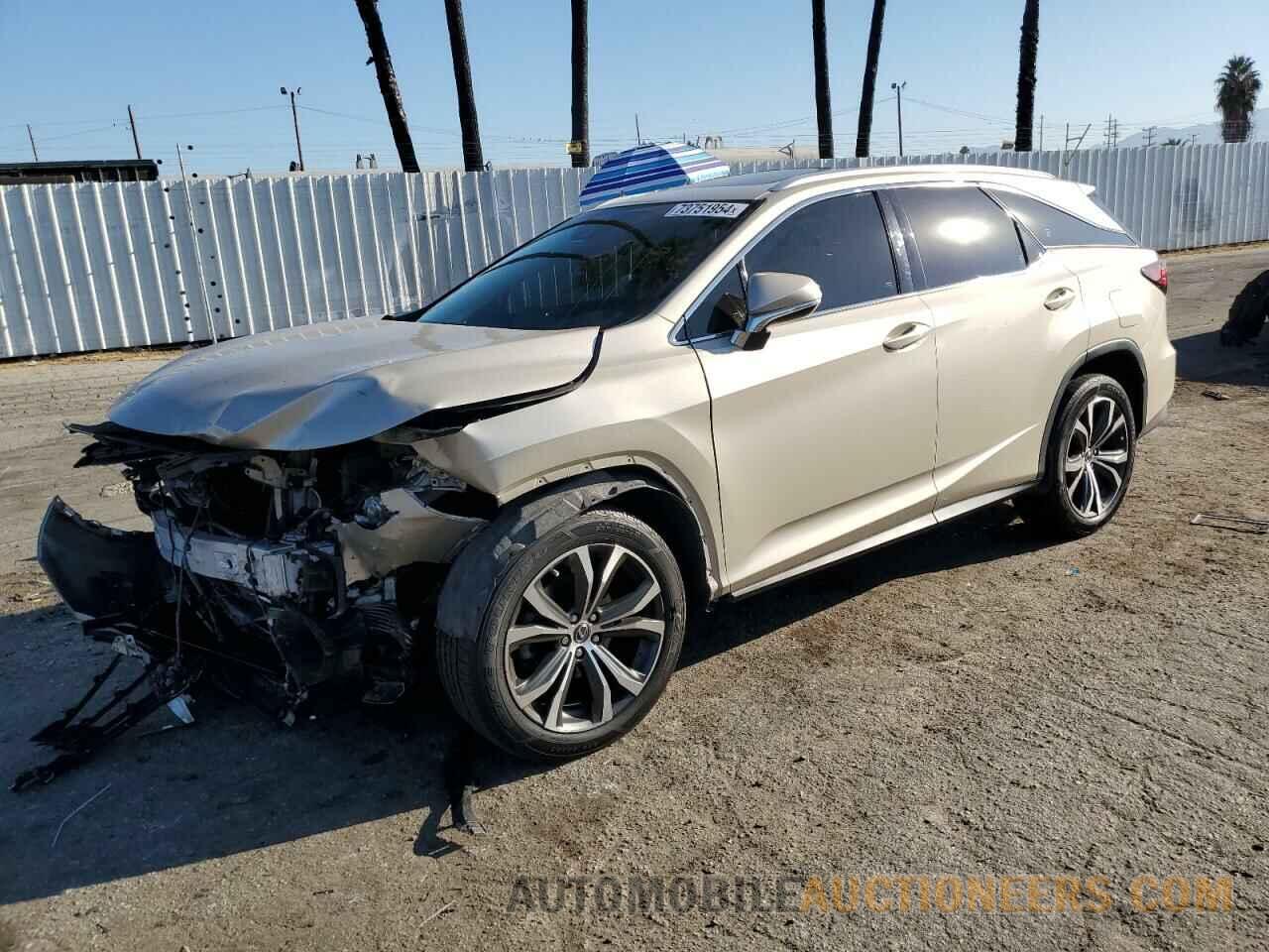 JTJDZKCAXK2018257 LEXUS RX350 2019