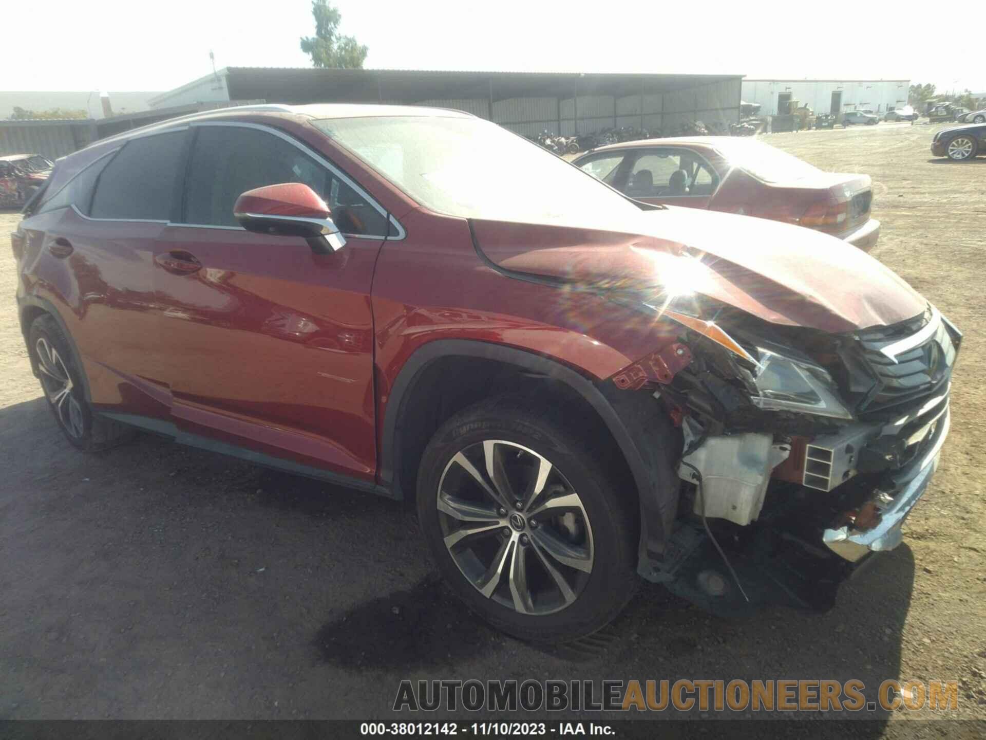 JTJGZKCA9K2010163 LEXUS RX 2019