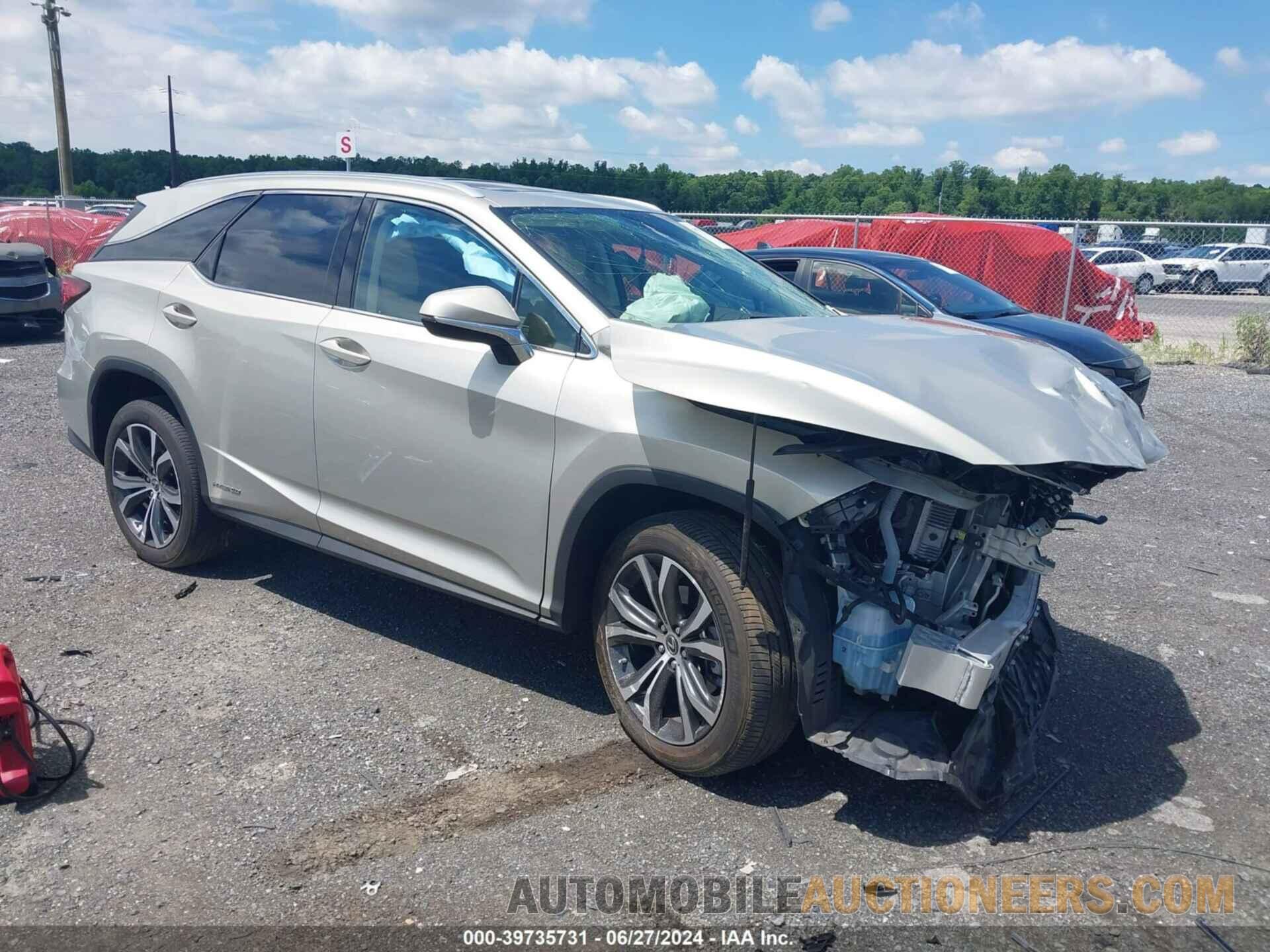 JTJHGKFAXL2010972 LEXUS RX 450HL 2020