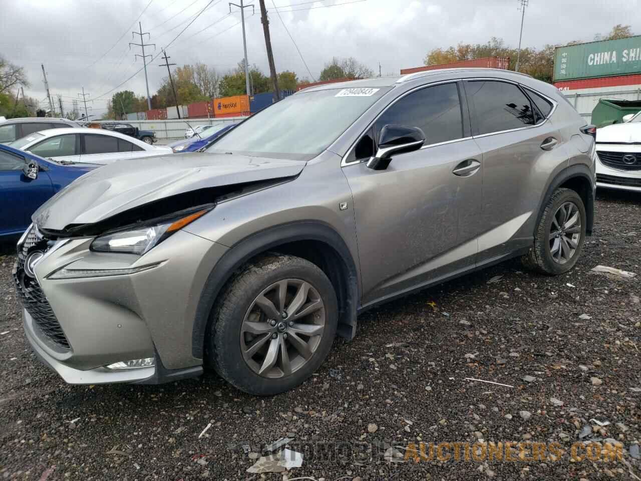 JTJYARBZ0F2012501 LEXUS NX 2015