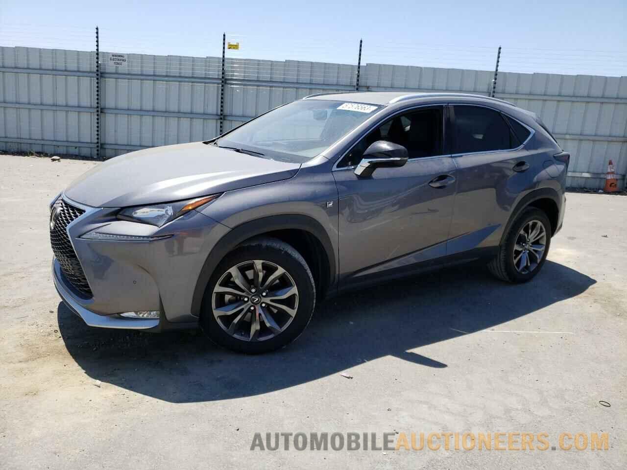 JTJYARBZ0G2030322 LEXUS NX 2016