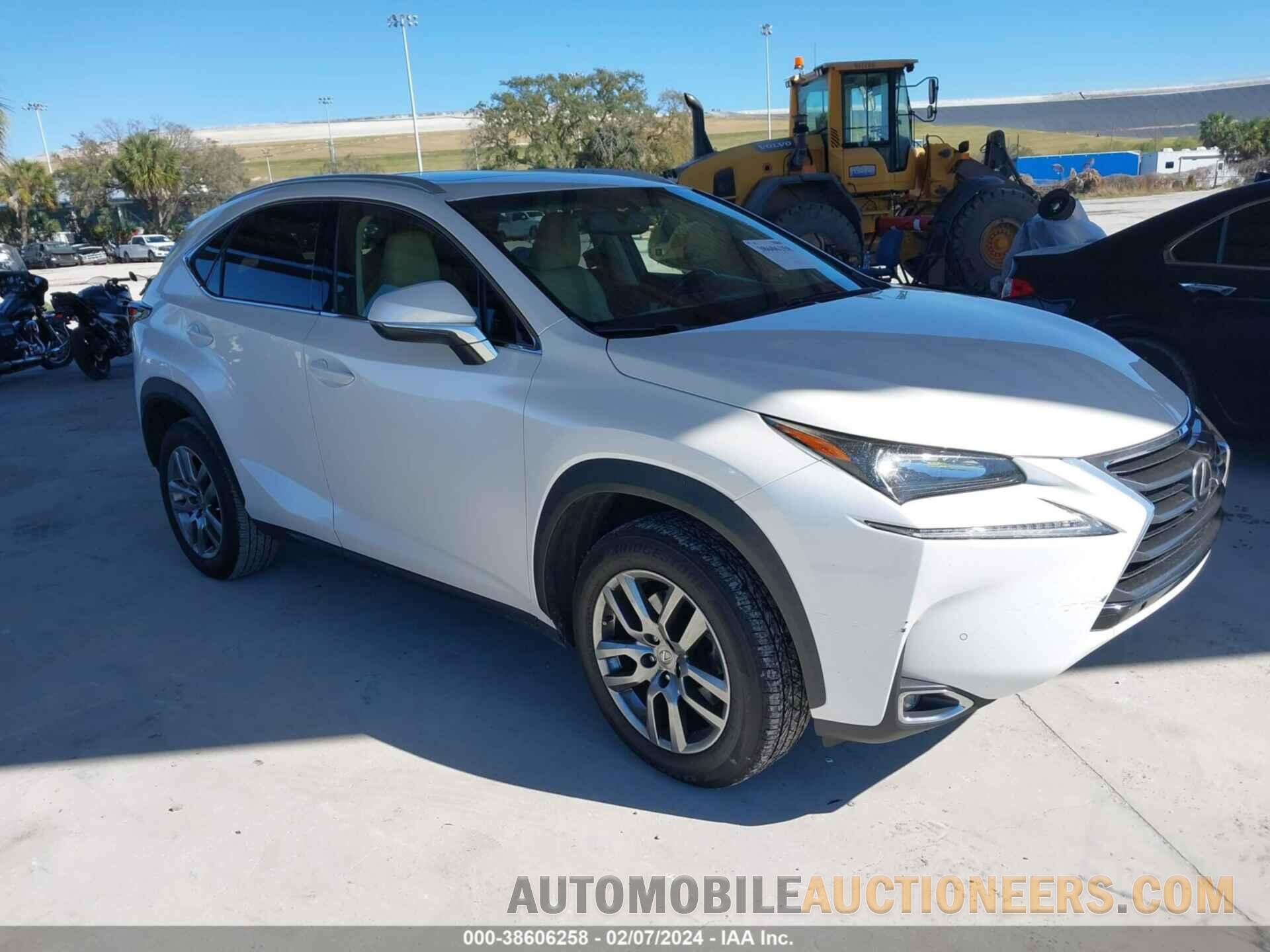 JTJYARBZ0G2031096 LEXUS NX 200T 2016