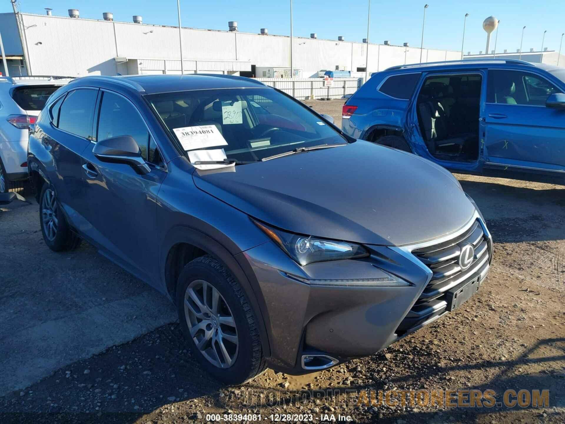 JTJYARBZ0G2031244 LEXUS NX 200T 2016